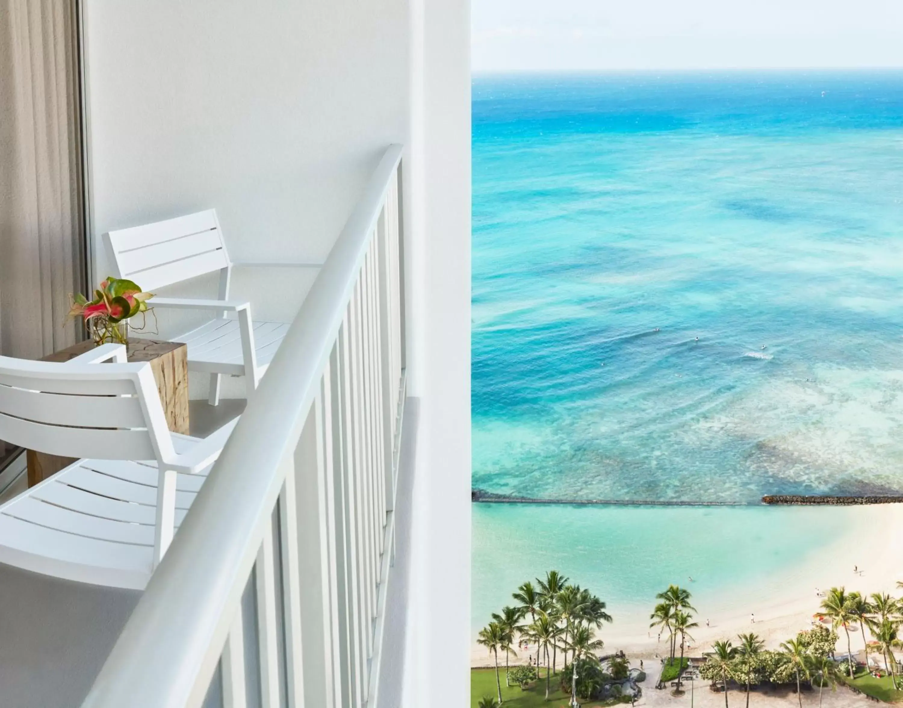 Balcony/Terrace, Sea View in 'Alohilani Resort Waikiki Beach