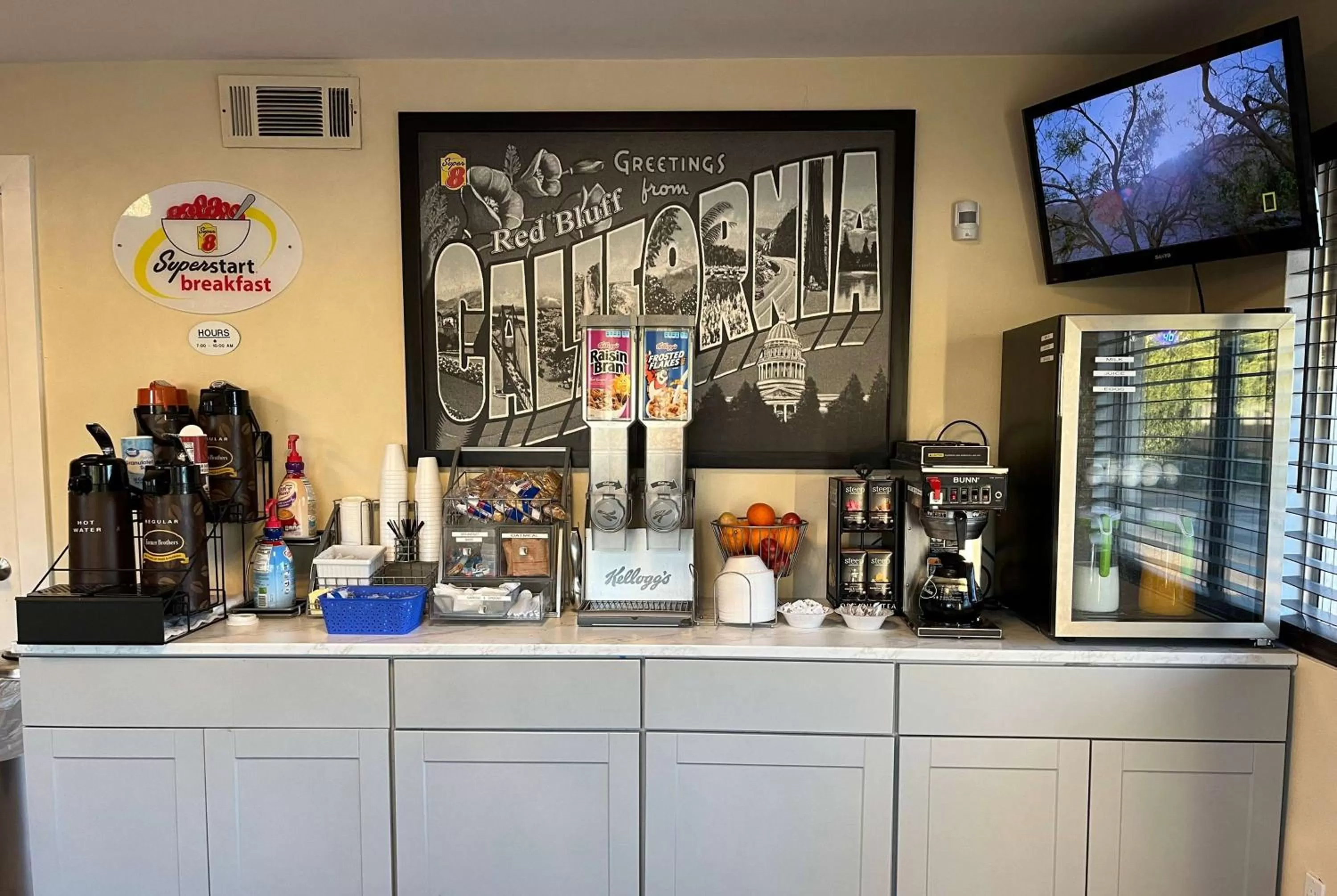 Breakfast in Super 8 by Wyndham Red Bluff