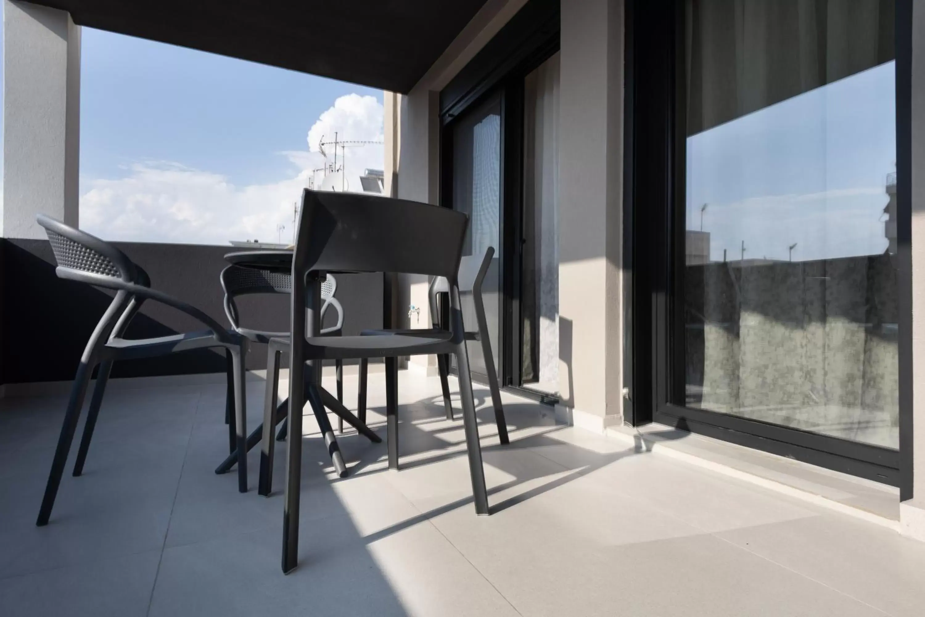 Balcony/Terrace in LUX&EASY Athens Downtown Residences