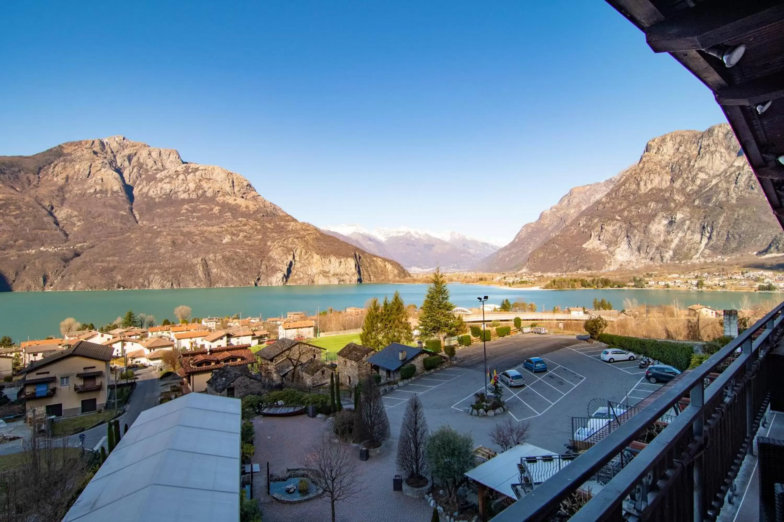 Lake view, Mountain View in Hotel Saligari