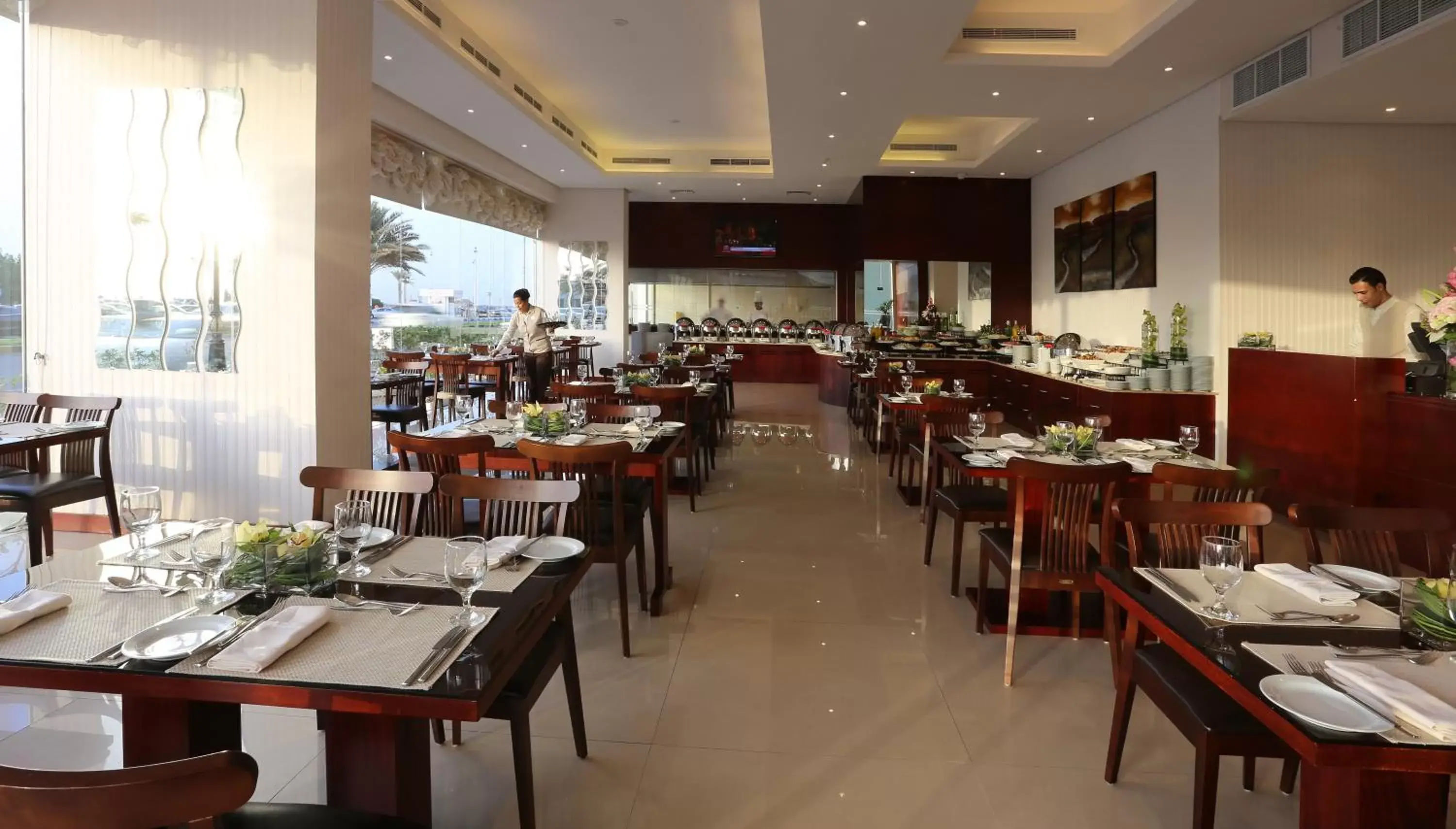 On site, Restaurant/Places to Eat in Ramada by Wyndham Beach Hotel Ajman