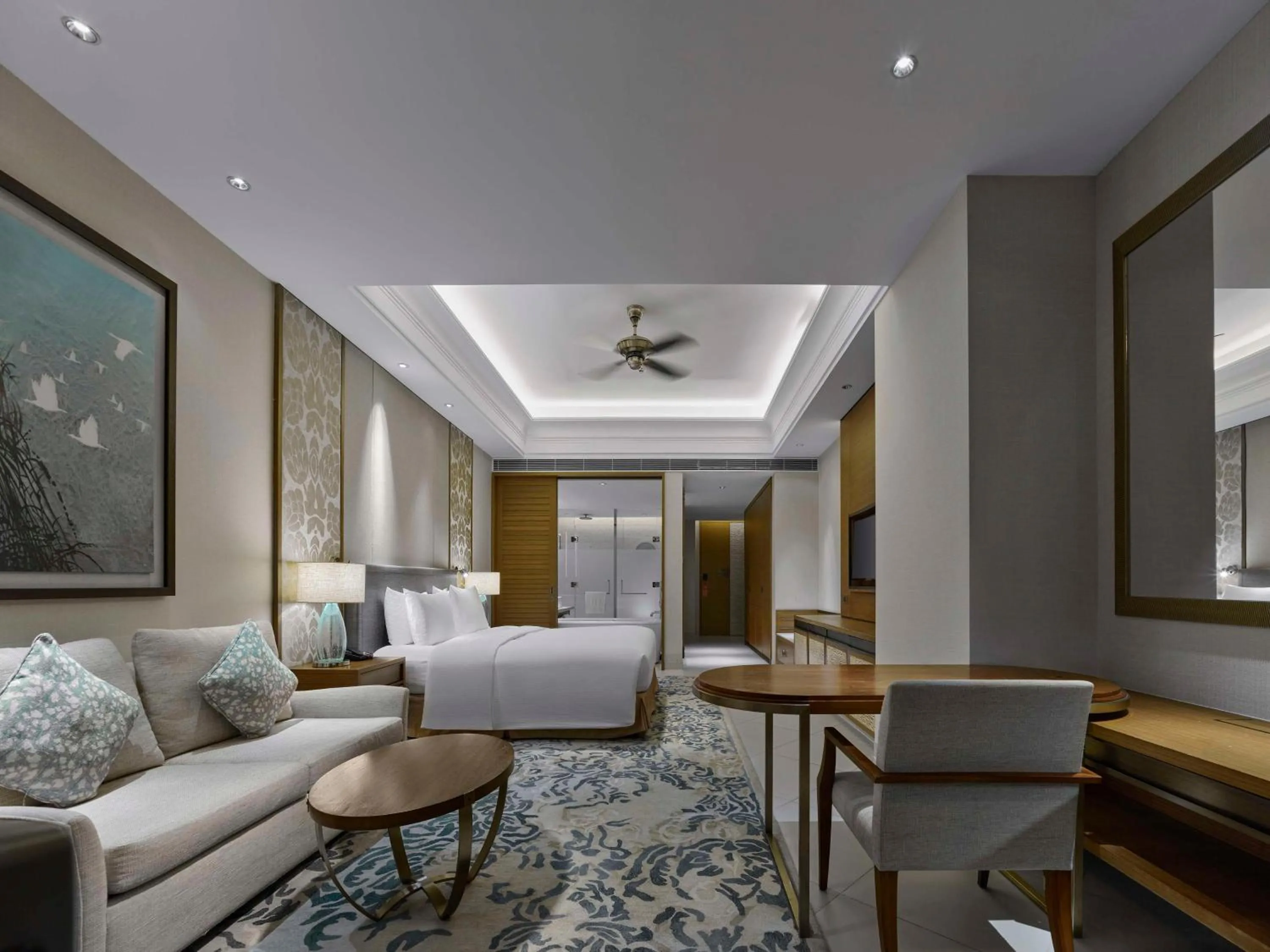 Bed in Hilton Haikou Meilan