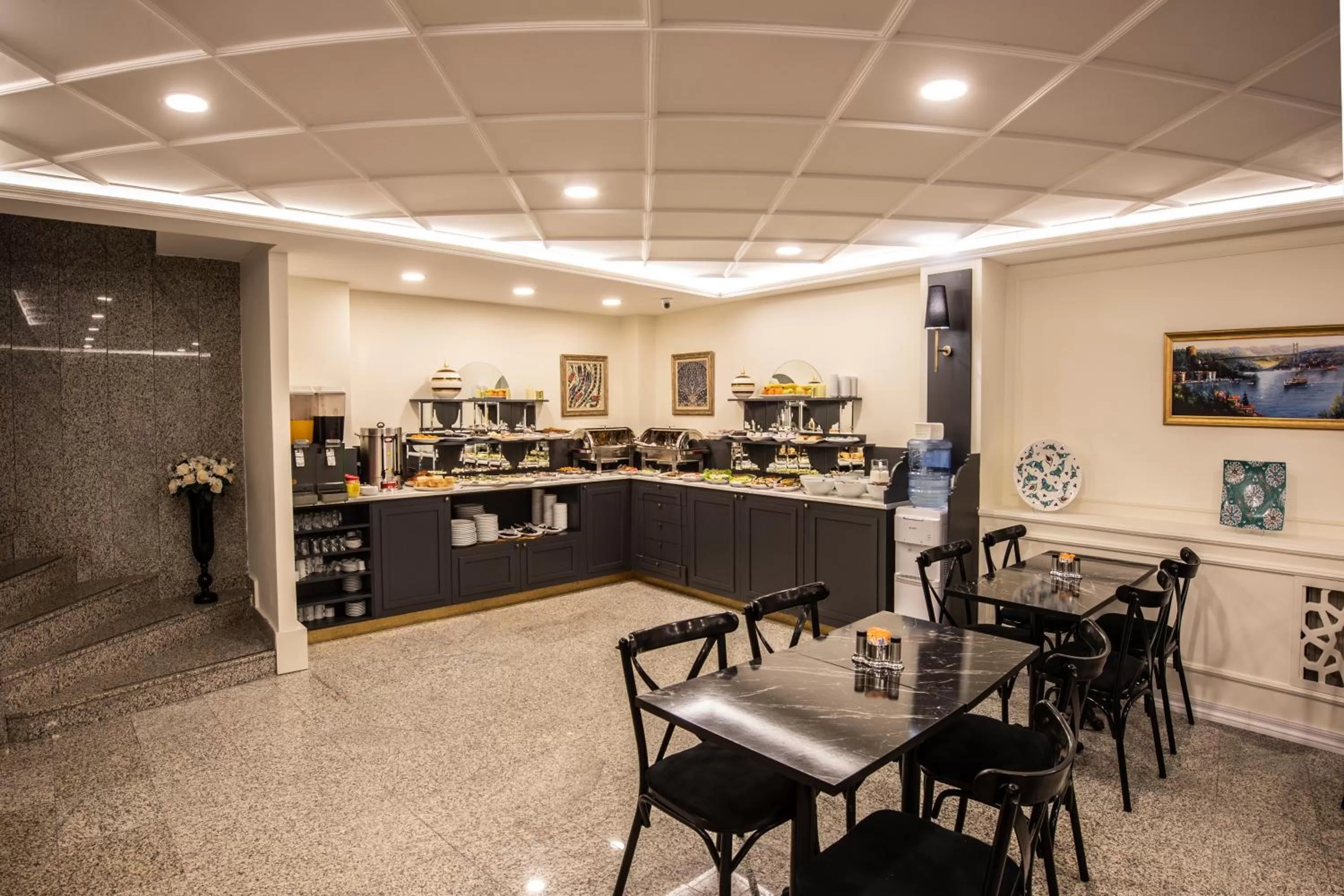 Buffet breakfast in Royal Bosphorus Hotel & SPA Hamam