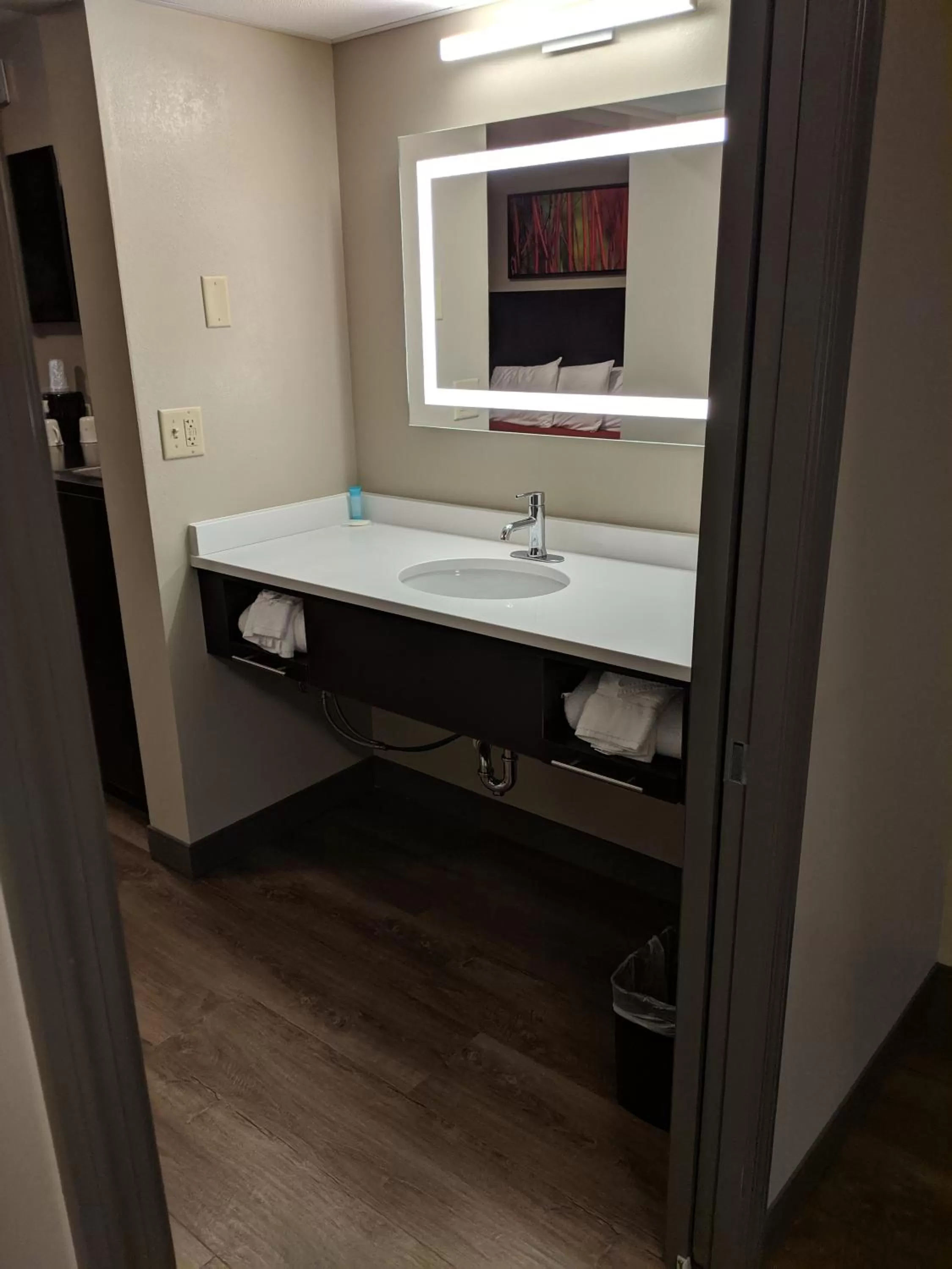 Bathroom in Riverside Tower