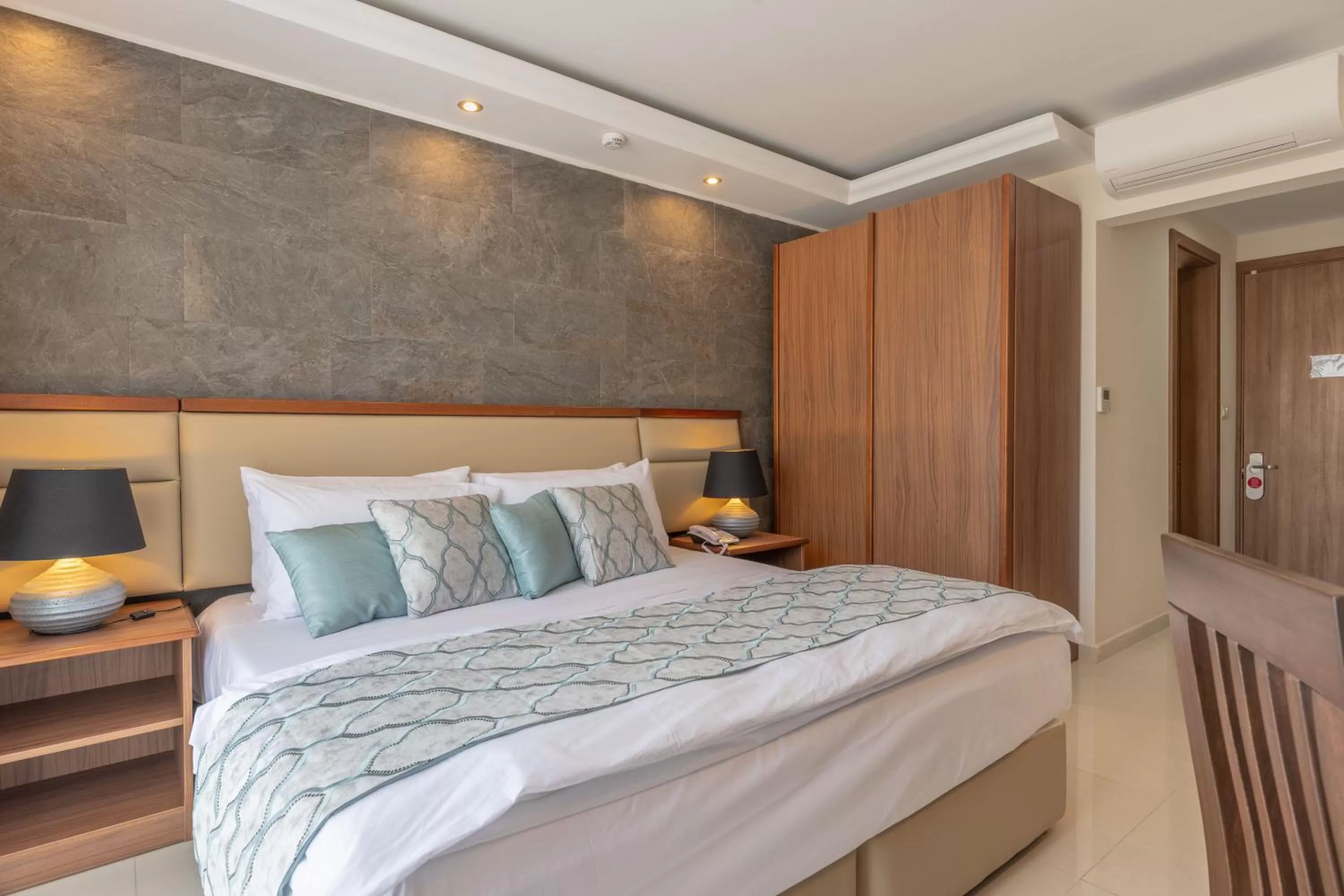 Bed in Dun Gorg Guest House