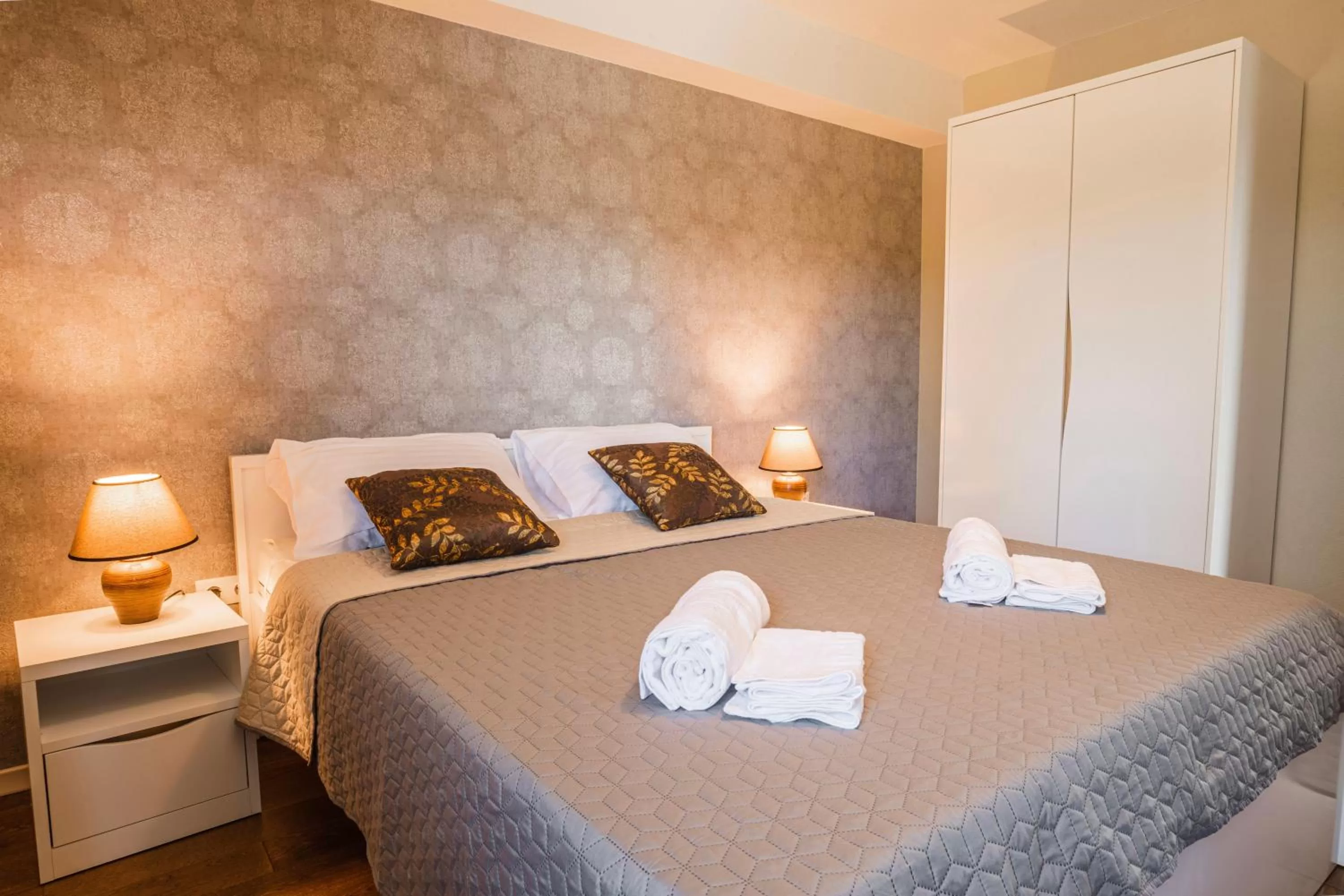 Bed in Bazalt Apartments