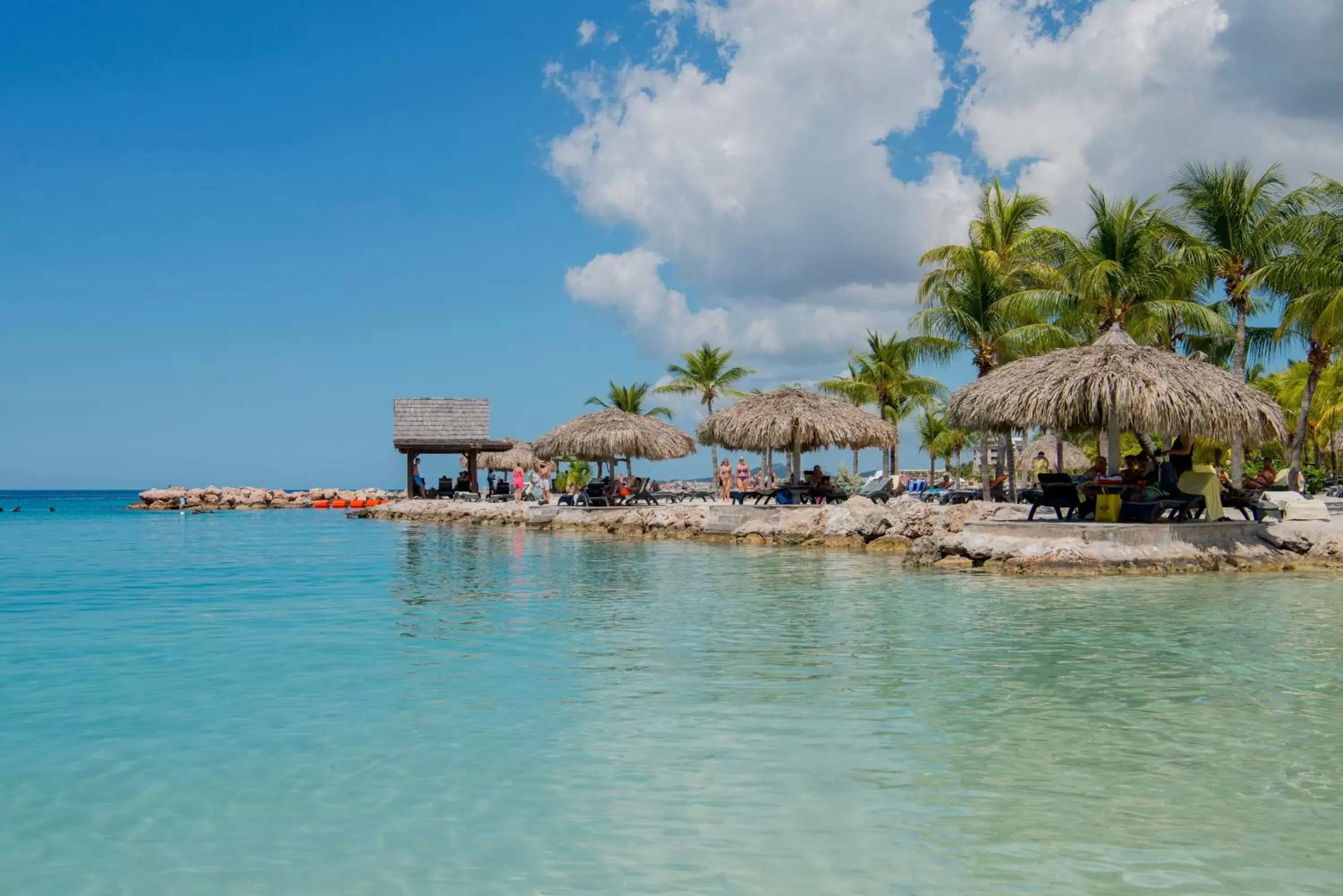 Beach in LionsDive Beach Resort