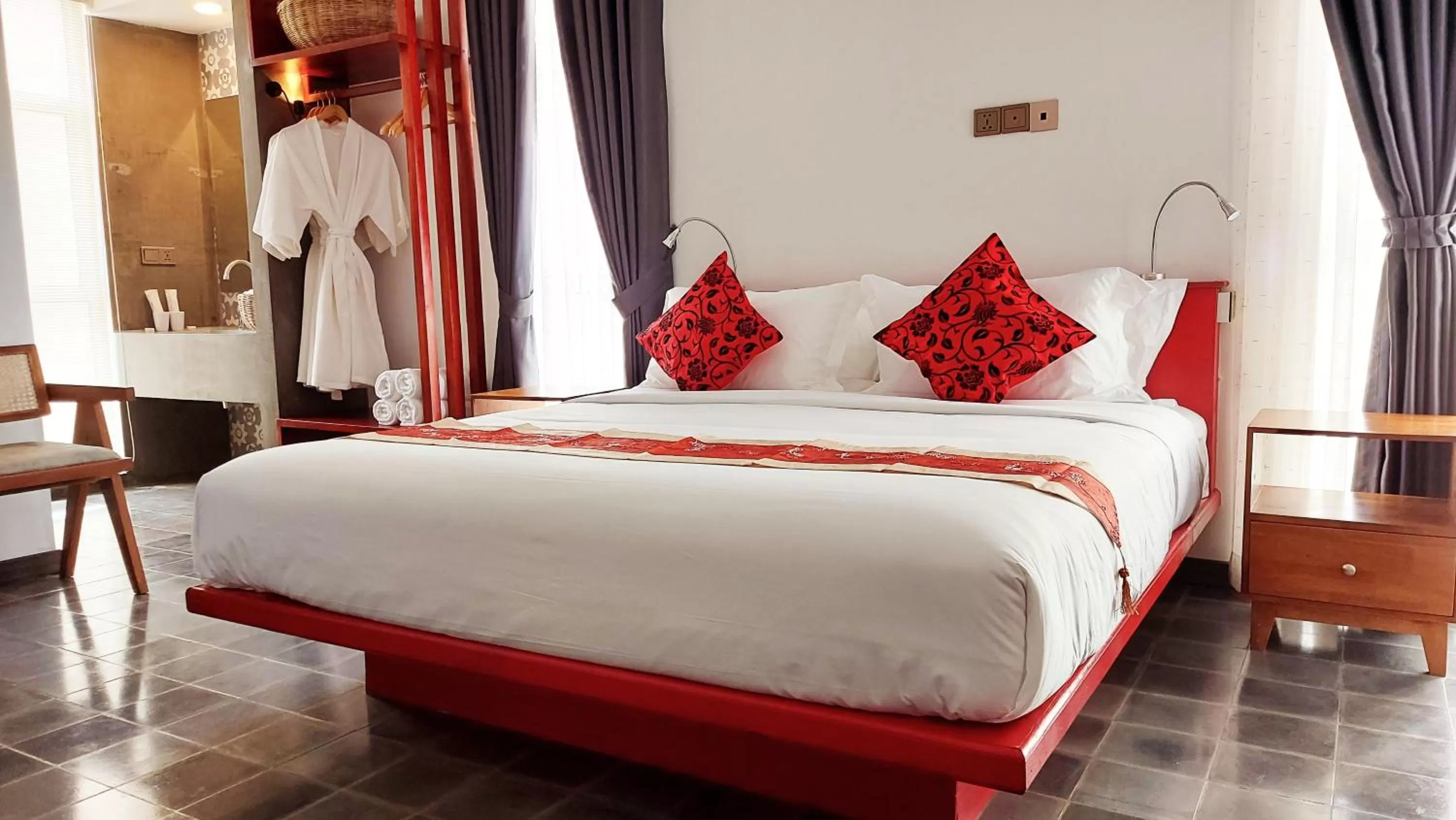 Deluxe Quadruple Room in Sok Hotel And Coffee Siem Reap