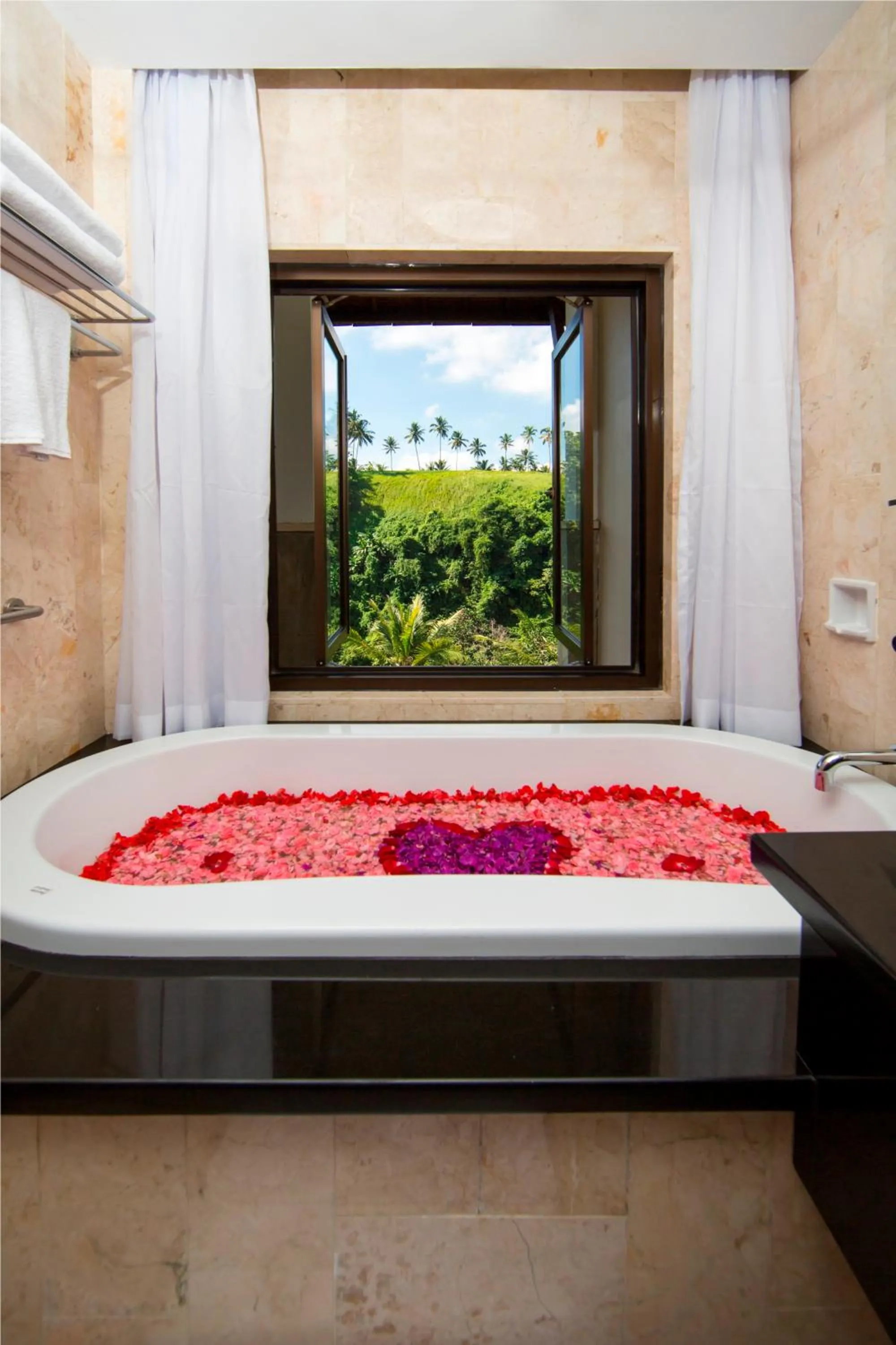 Bathroom in The Lokha Ubud Resort, Villas & SPA