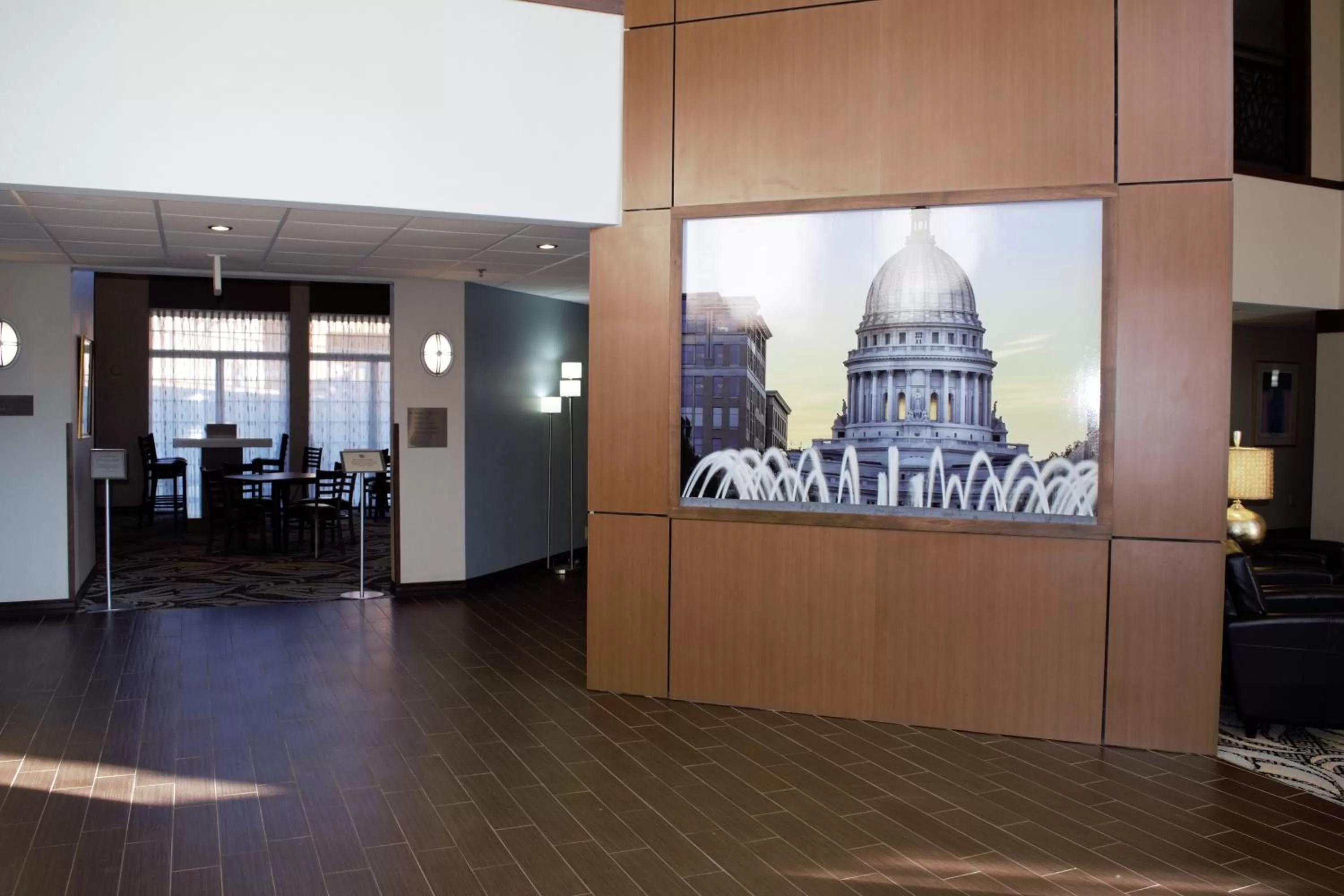 Lobby or reception in Wyndham Garden Madison Fitchburg