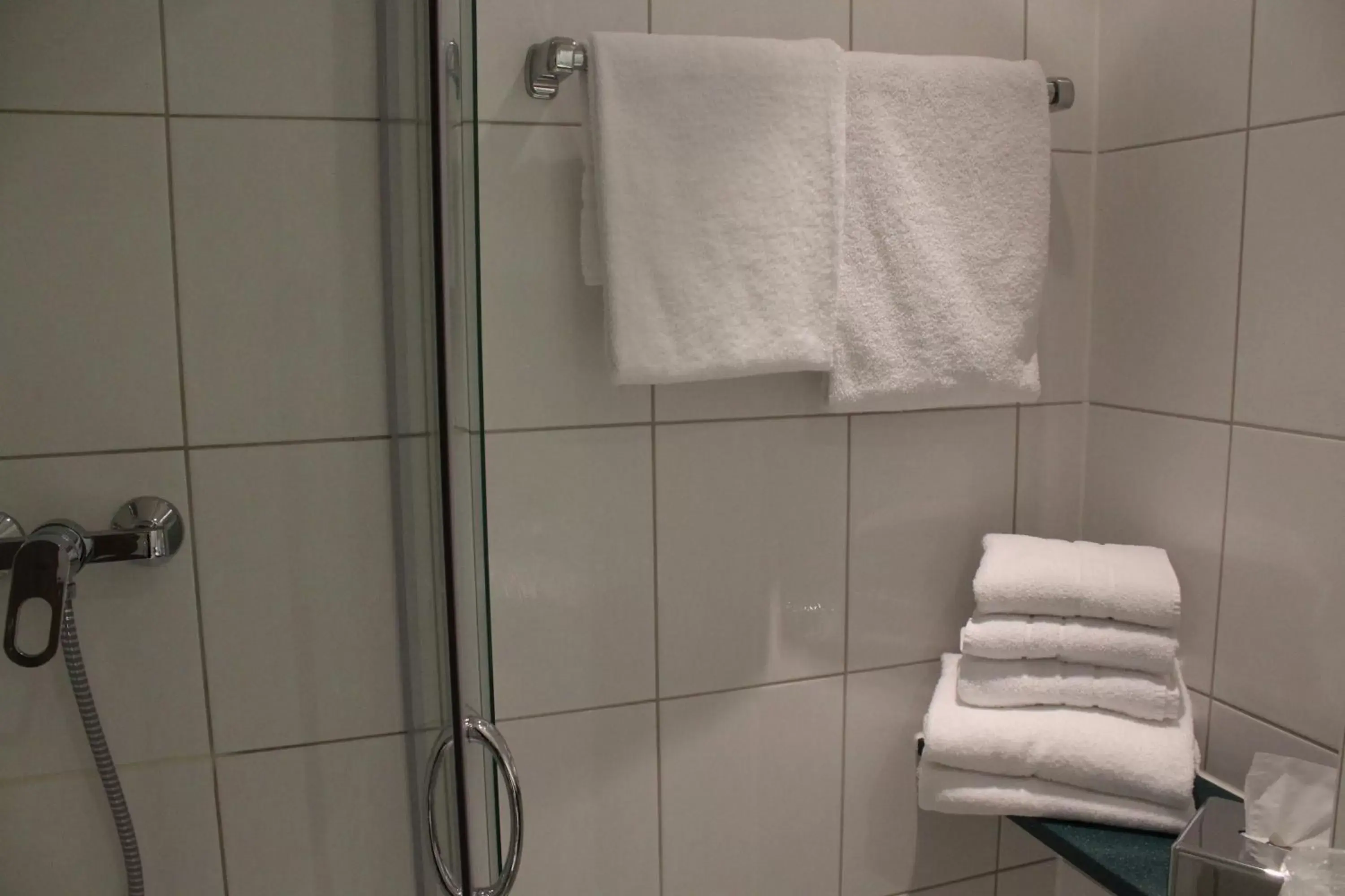Shower, Bathroom in Hotel S16