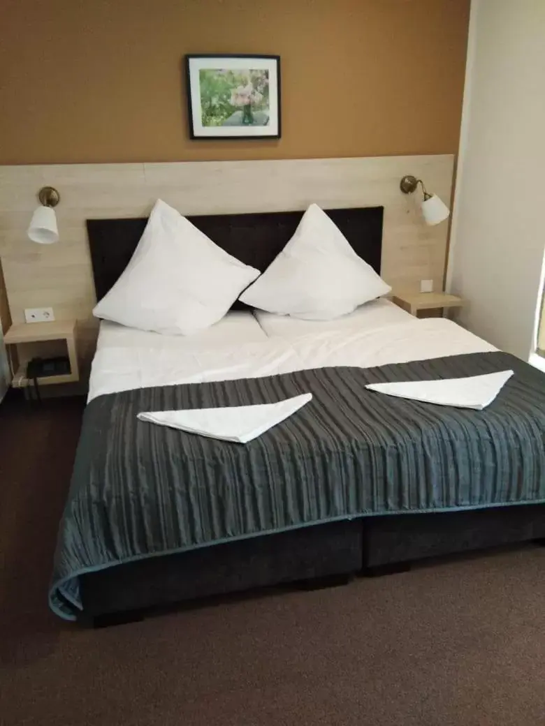 Bed in Hotel Denbu Bed in Hotel Denbu