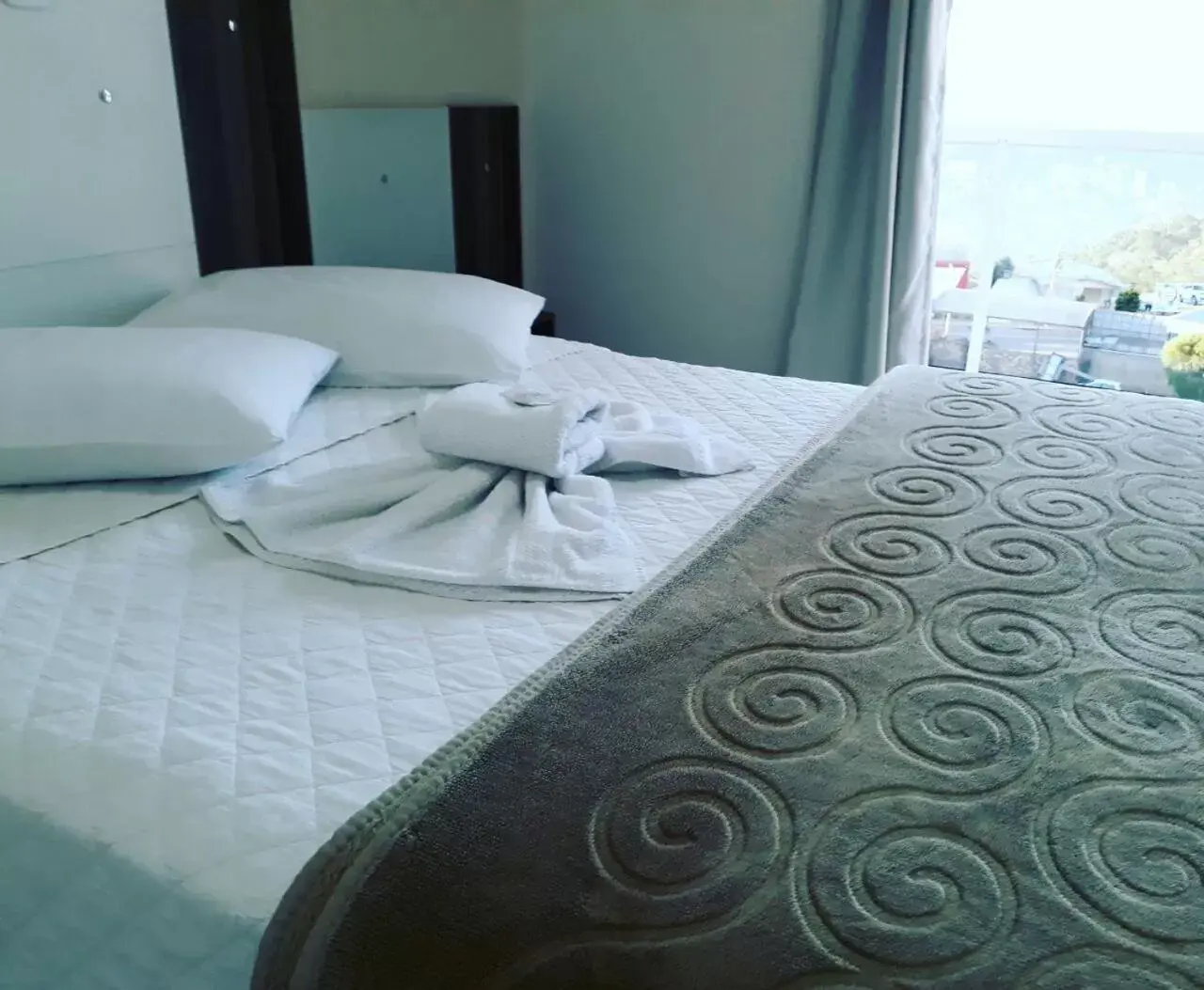 Bed in Hotel Joaçaba