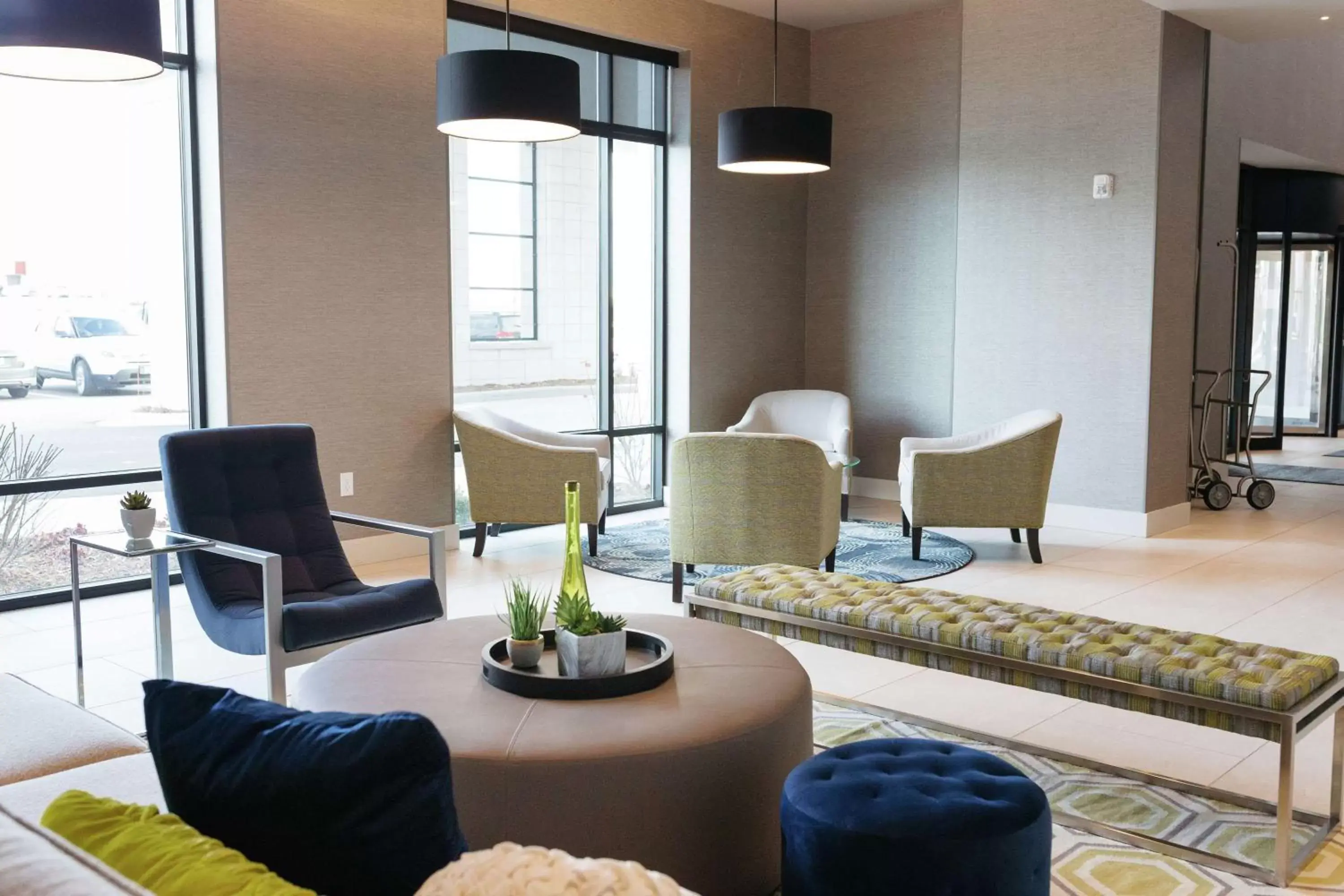 Lobby or reception in Hilton Garden Inn Madison Sun Prairie Lobby or reception in Hilton Garden Inn Madison Sun Prairie