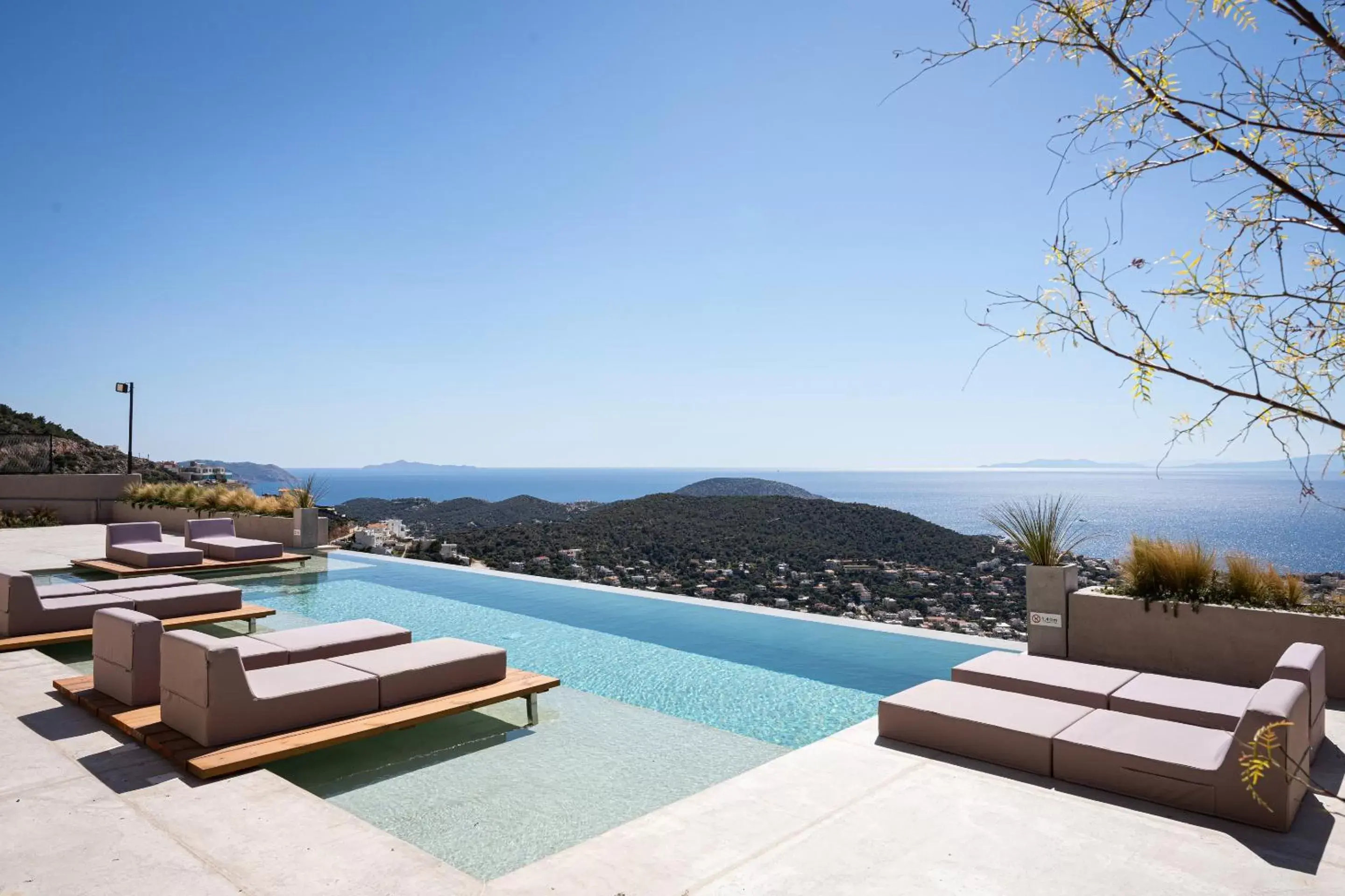 Sea view, Swimming Pool in Saronida Hills