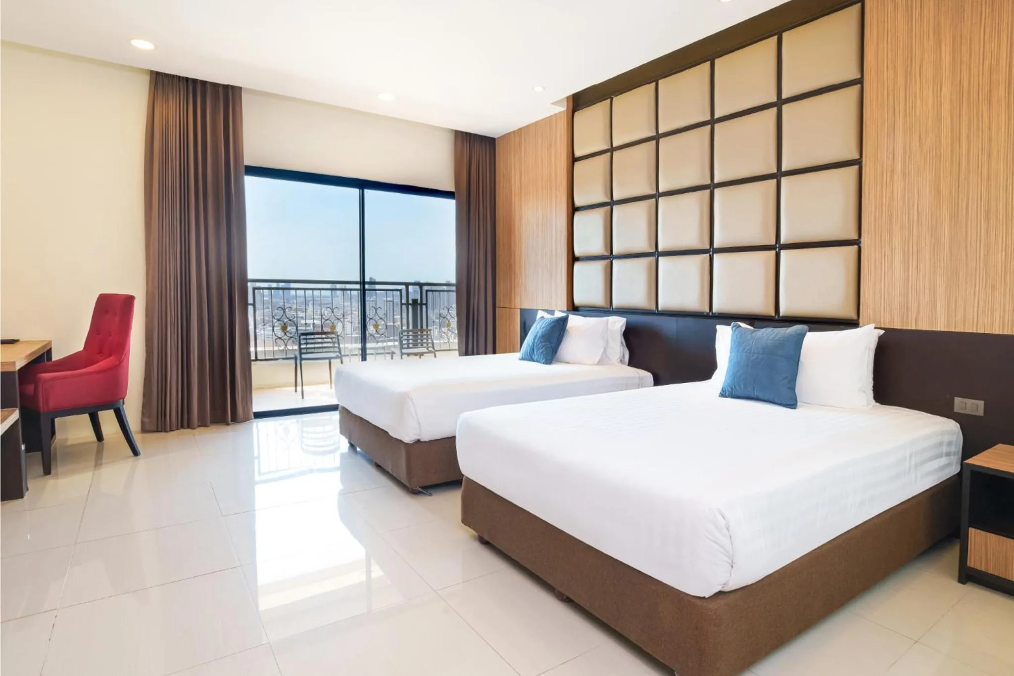 Bedroom, Bed in Grand Palazzo Hotel - SHA Extra Plus