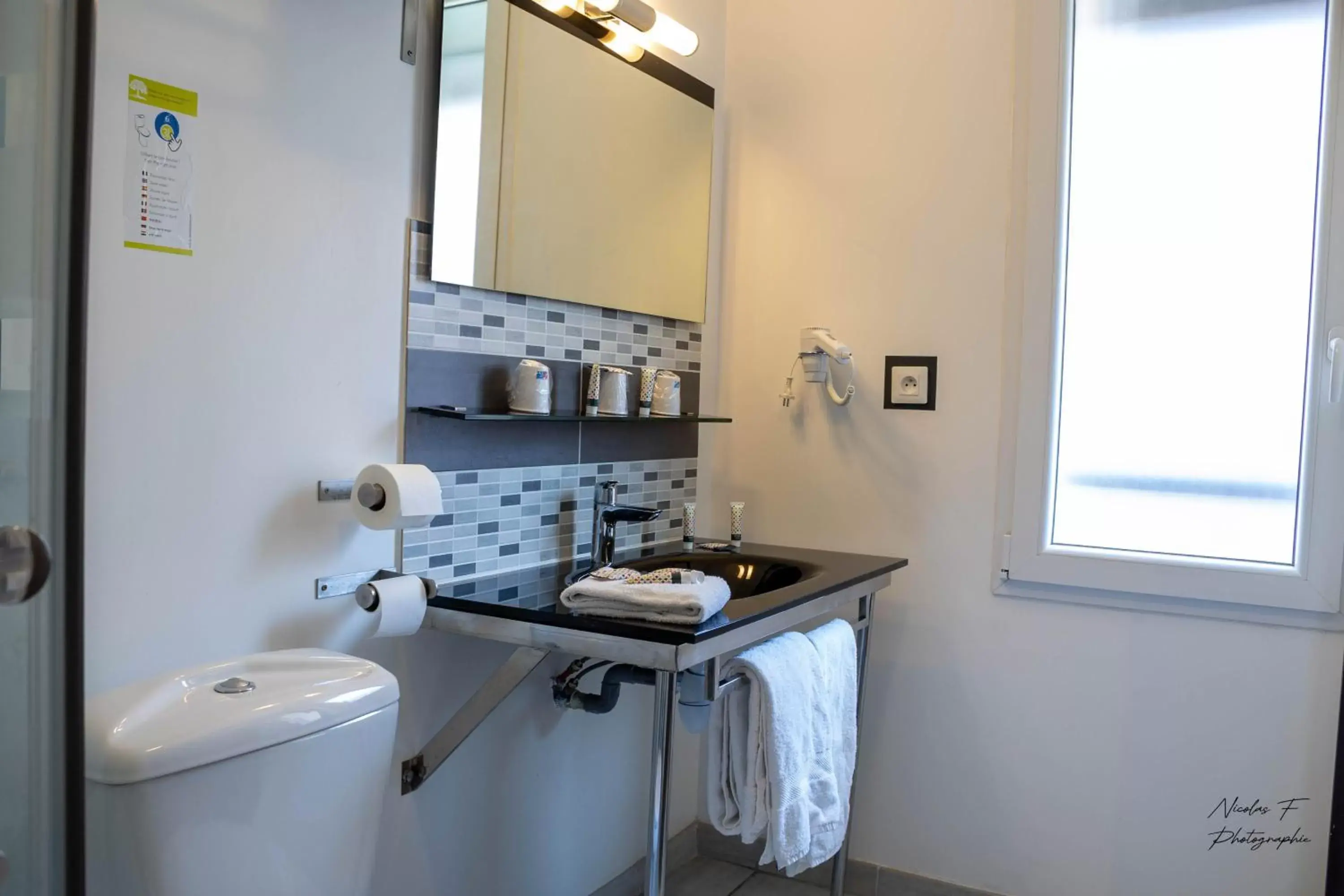 Bathroom in Hotel de la Cathedrale