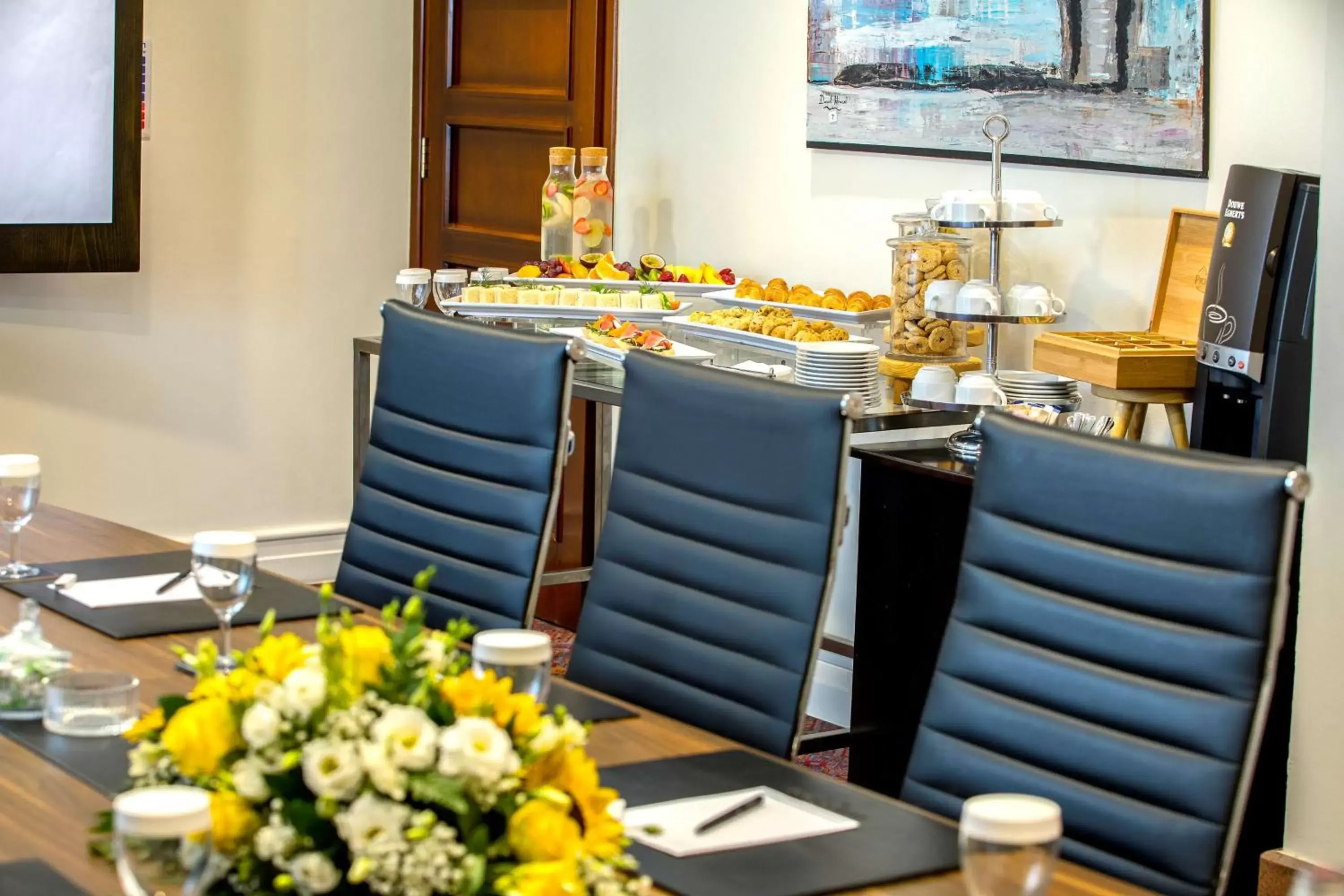 Meeting/conference room, Restaurant/Places to Eat in Hilton Nicosia