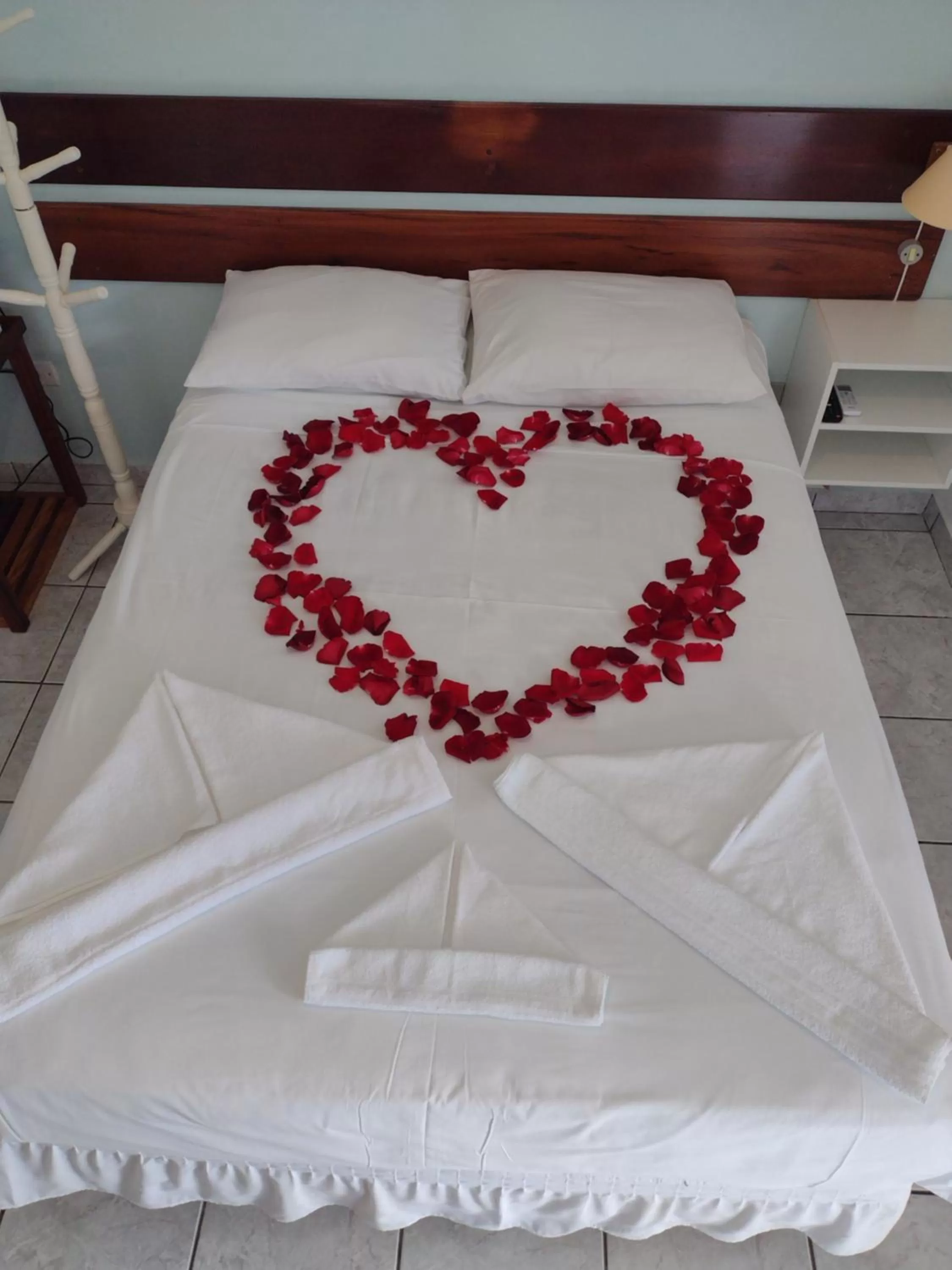 Bed in Pousada do Rei