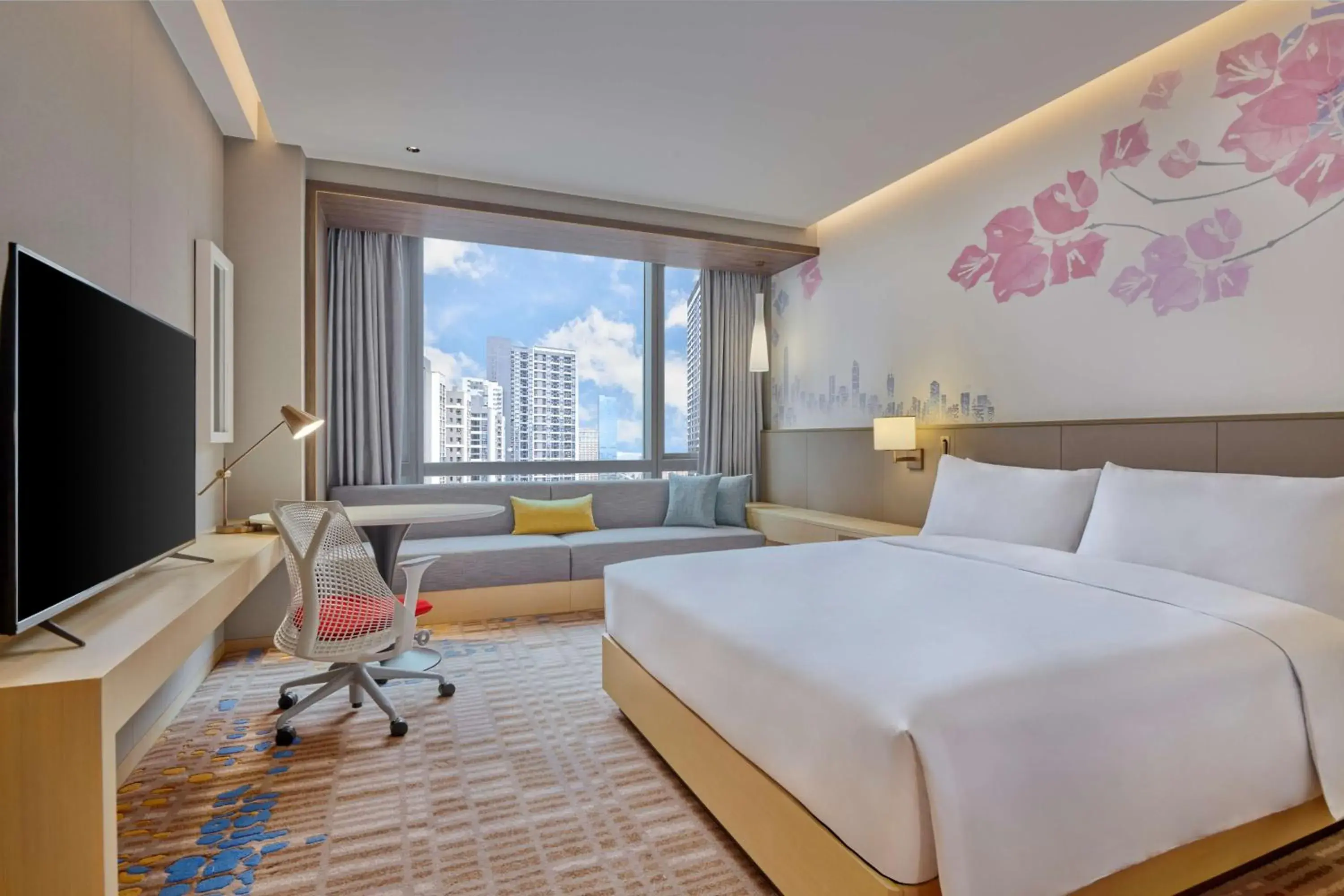 Bed in Hilton Garden Inn Shenzhen Guangming