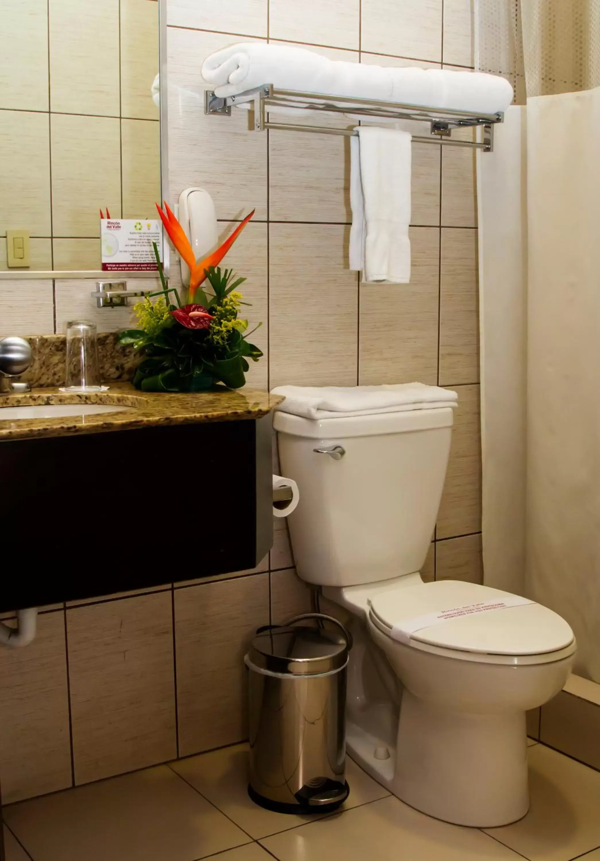 Bathroom in Rincon del Valle Hotel & Suites