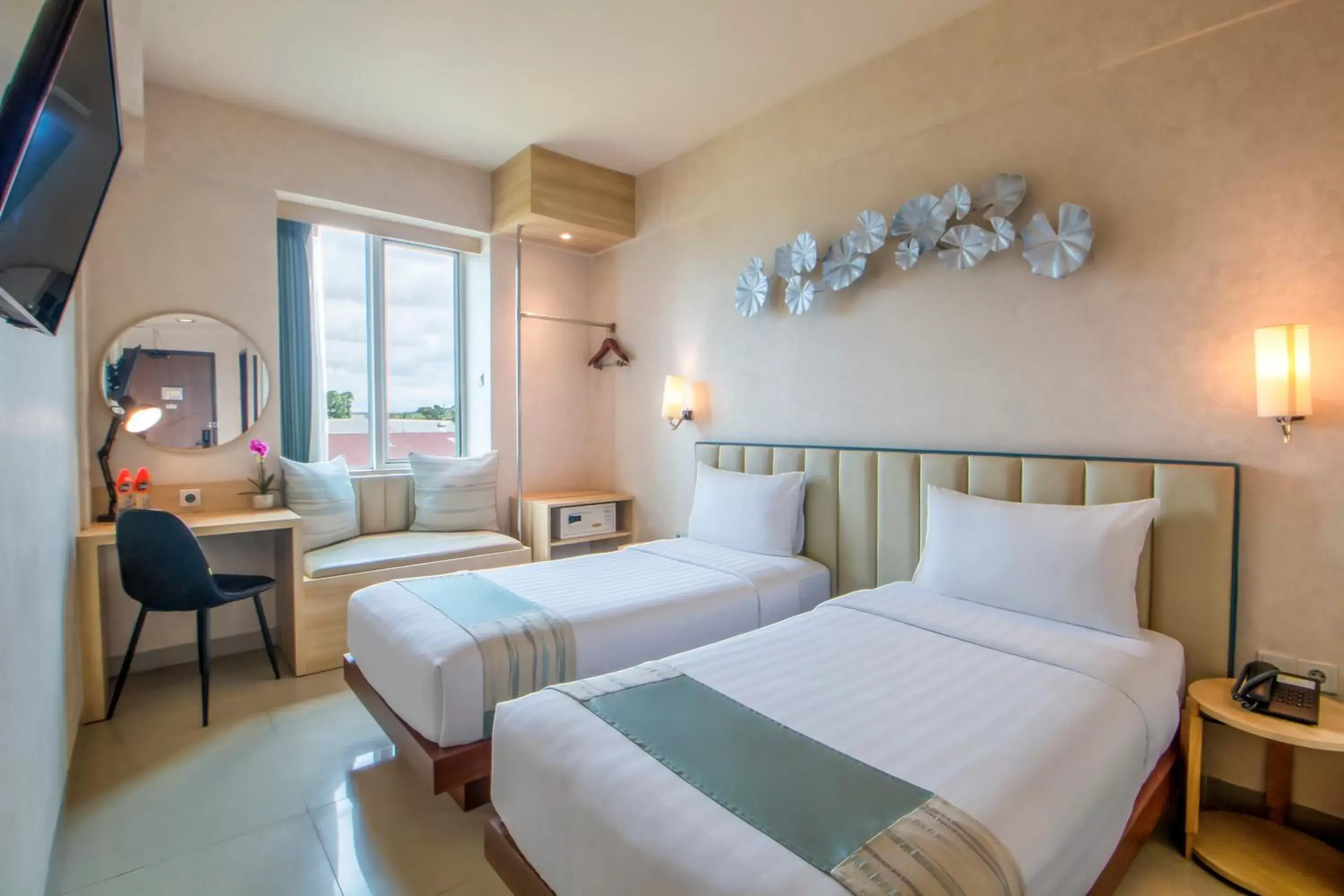 Bed in Solaris Hotel Malang Bed in Solaris Hotel Malang