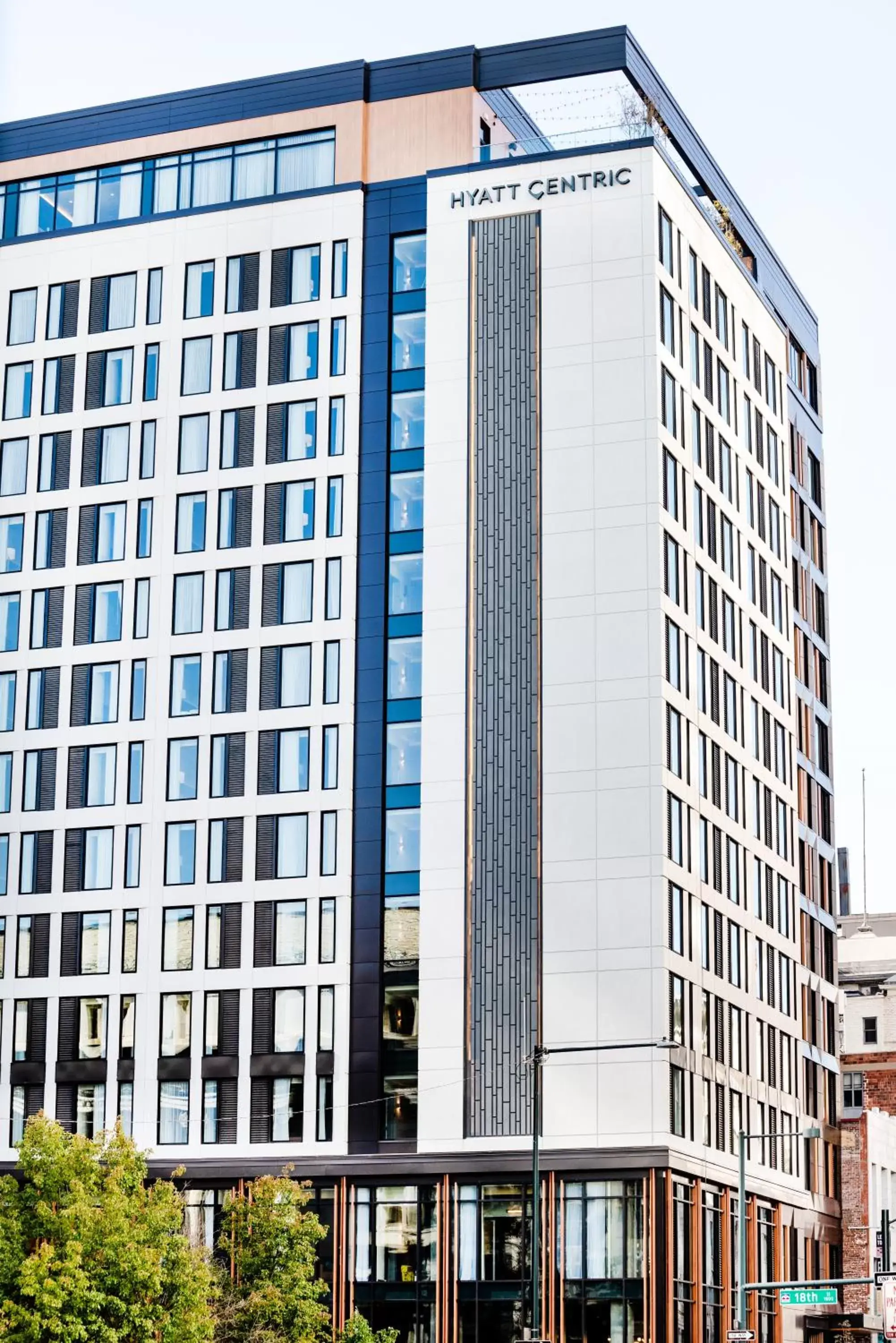 Property building in Hyatt Centric Downtown Denver Property building in Hyatt Centric Downtown Denver