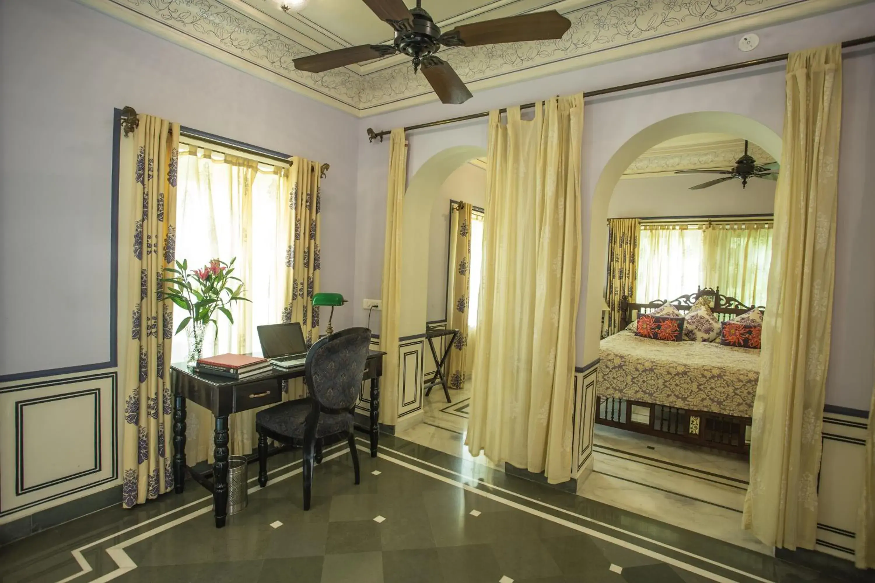 Bedroom in Royal Heritage Haveli