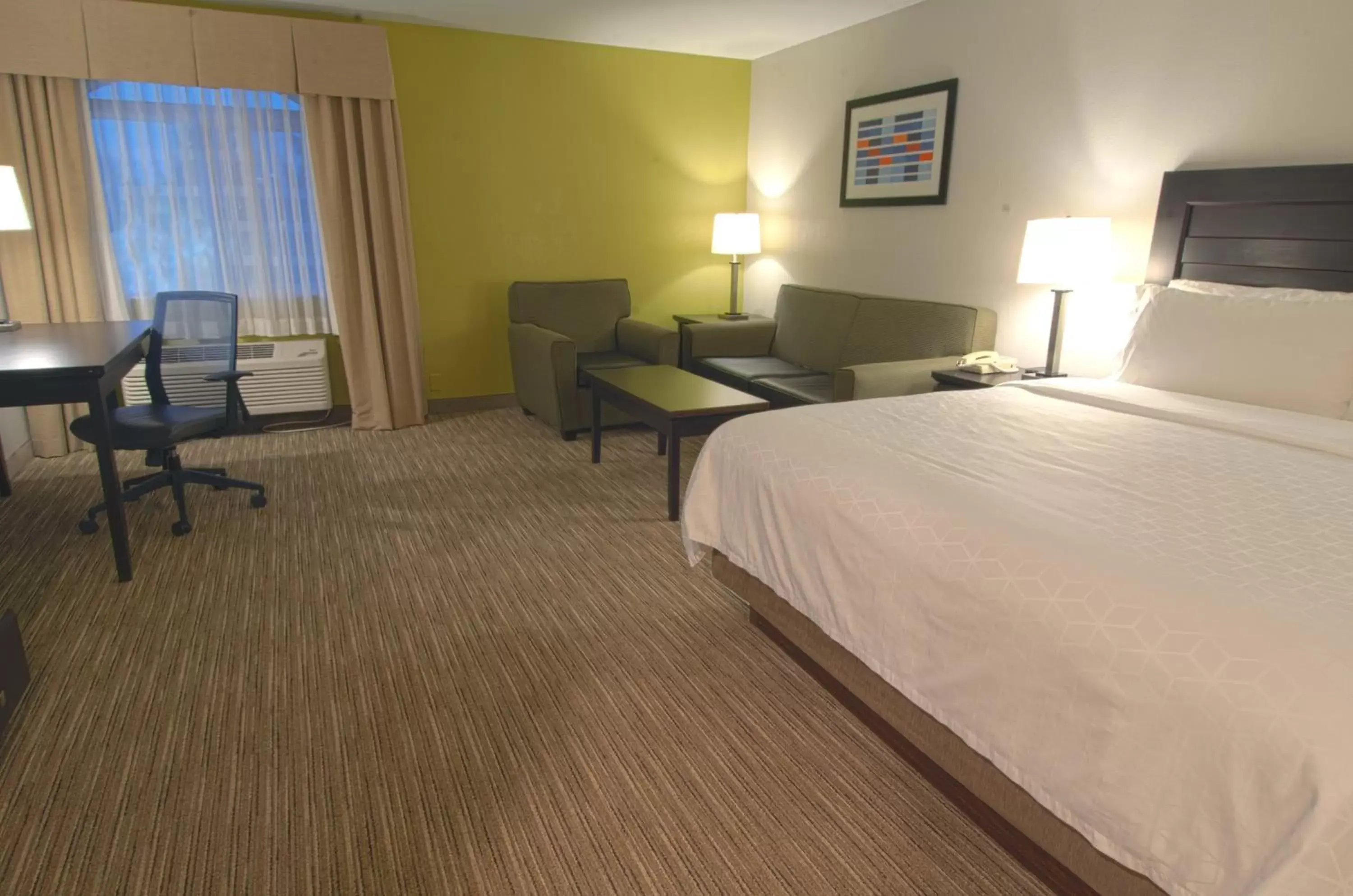 Photo of the whole room, Bed in Holiday Inn Express & Suites Chicago-Libertyville, an IHG Hotel