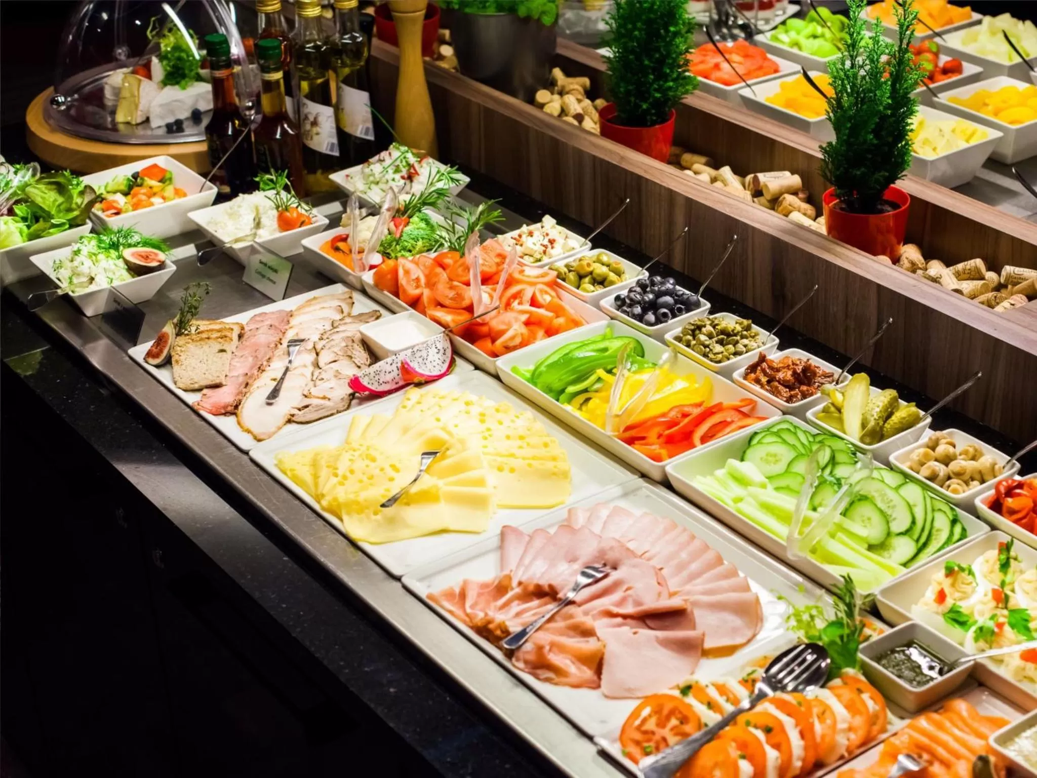 Restaurant/places to eat in Qubus Hotel Wrocław