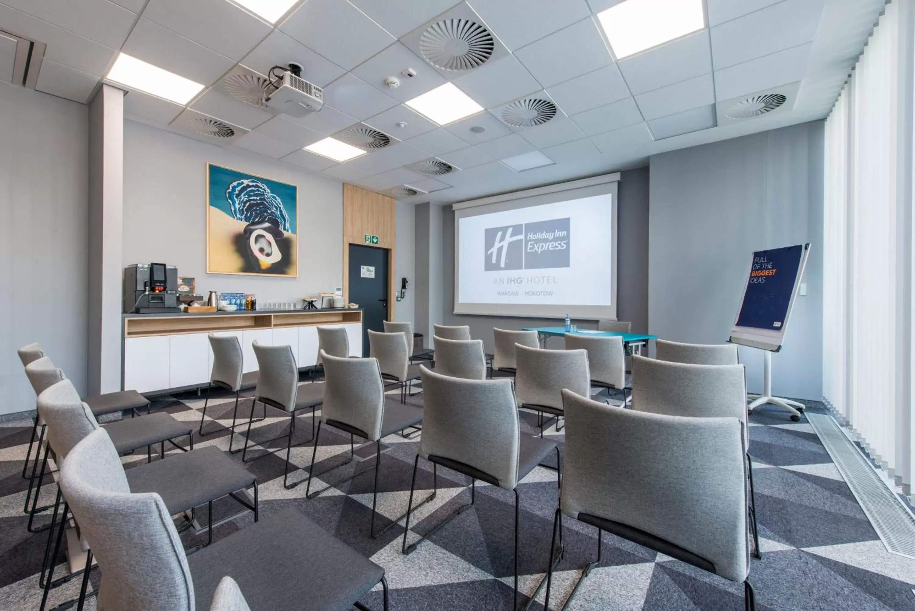 Meeting/conference room in Holiday Inn Express Warsaw - Mokotow, an IHG Hotel