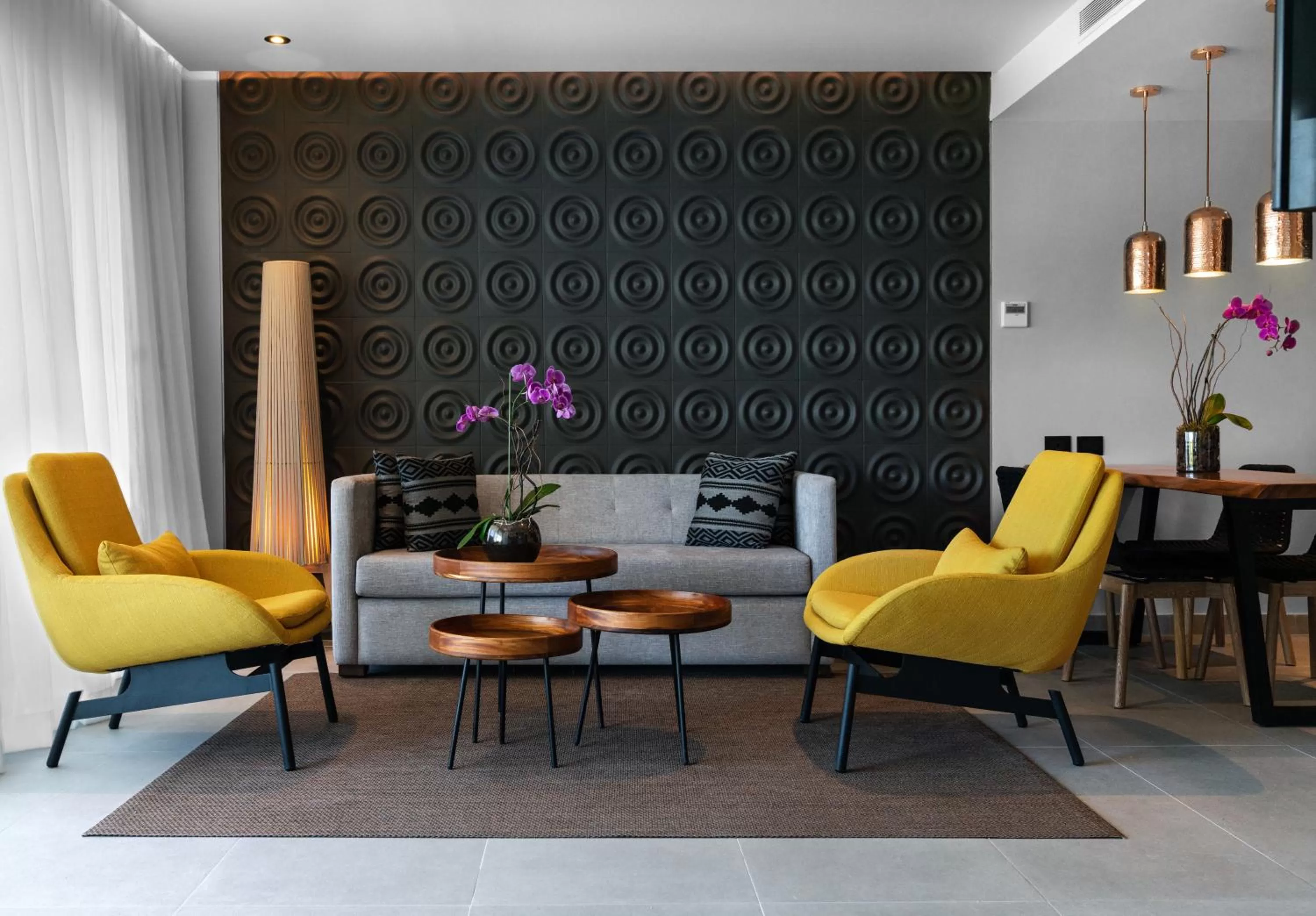 Living room in The Fives Oceanfront