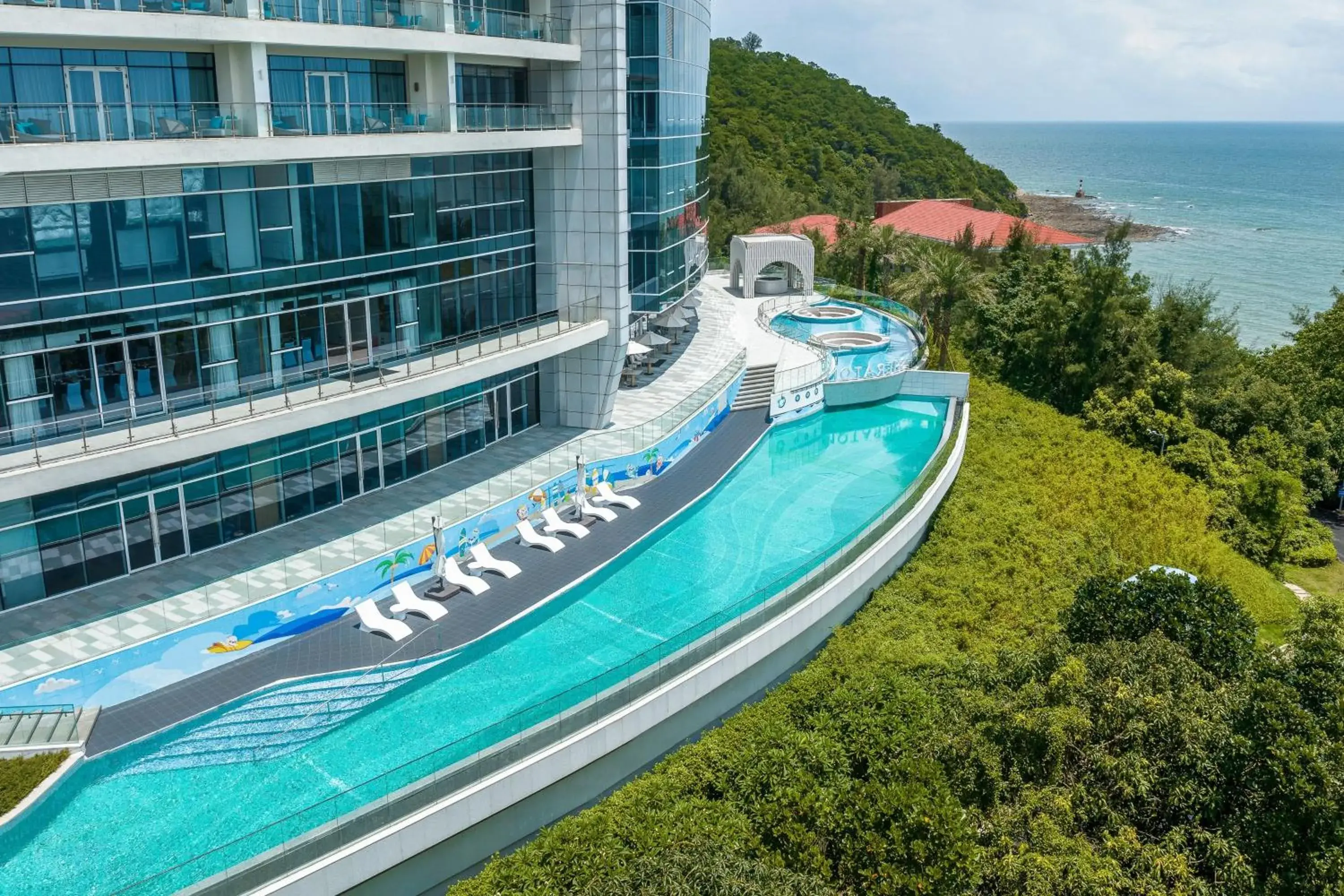 Swimming pool, Pool View in Sheraton Beihai Resort