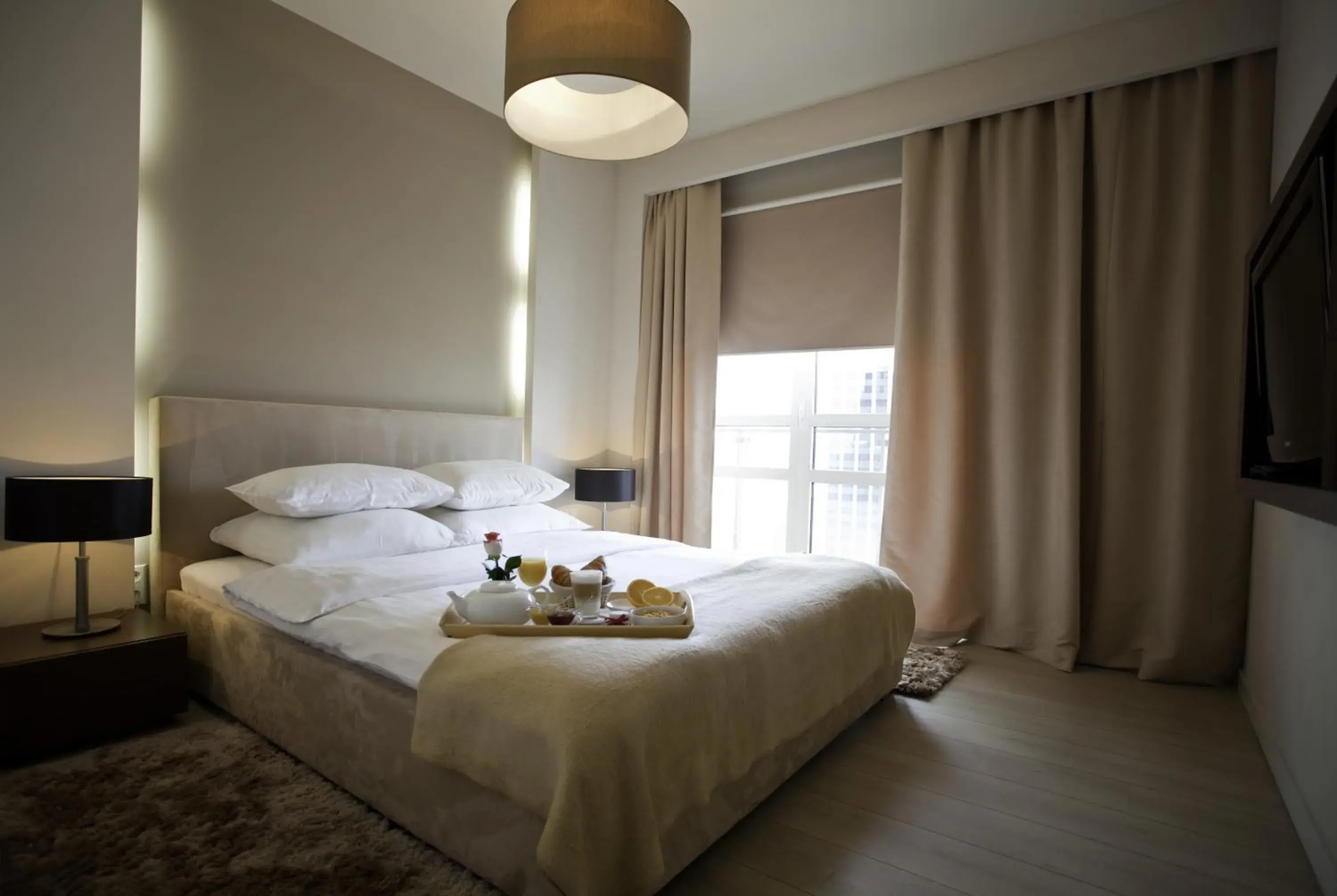 Bedroom, Bed in Platinum Residence