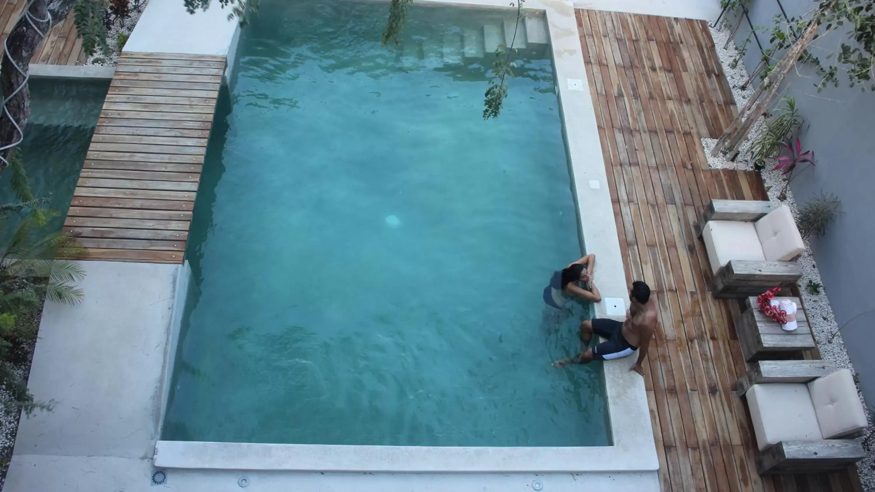 Swimming pool, Pool View in Little Gem Hotel Tulum La Veleta