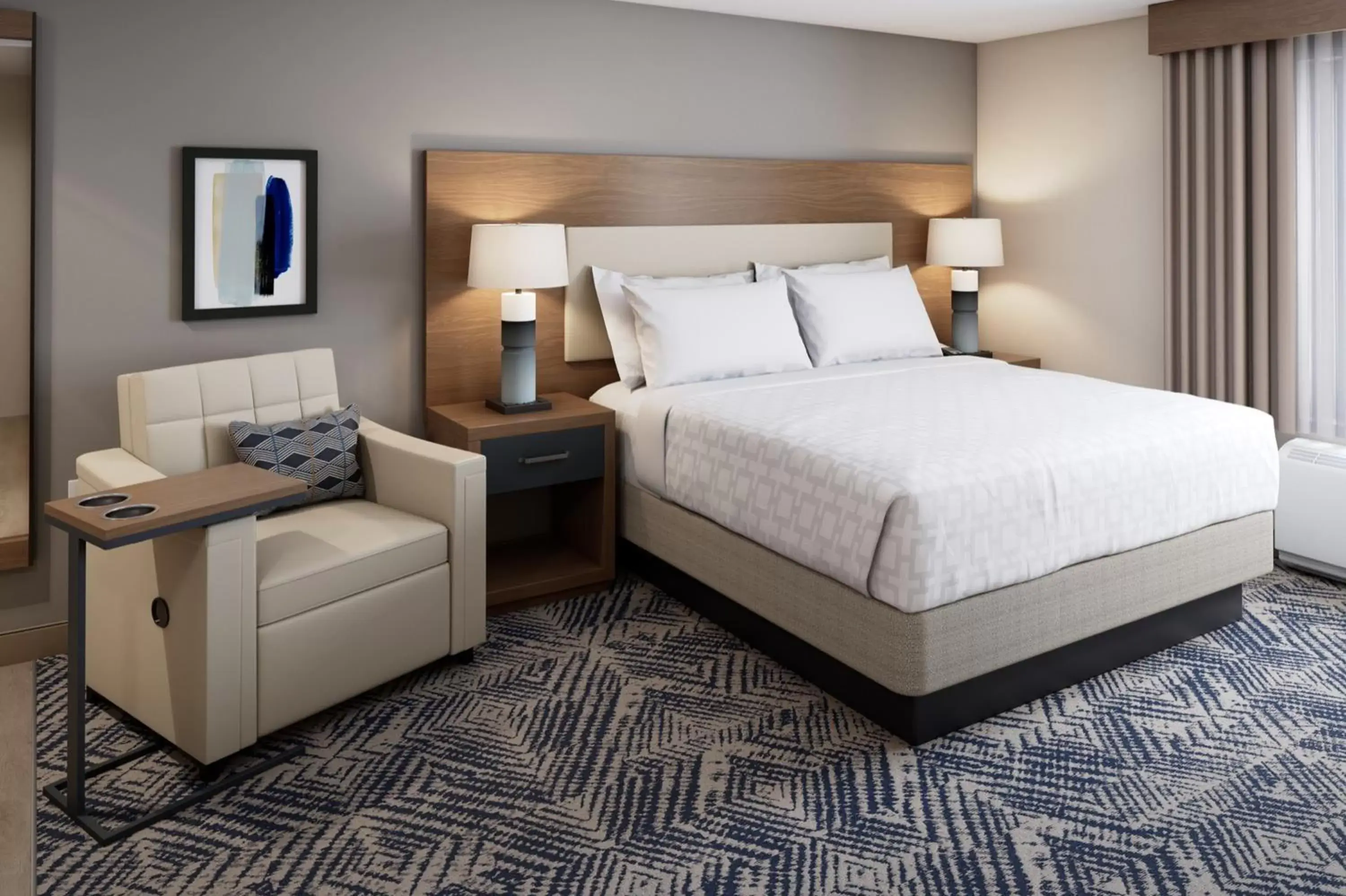 Photo of the whole room, Bed in Candlewood Suites - San Antonio - Schertz, an IHG Hotel