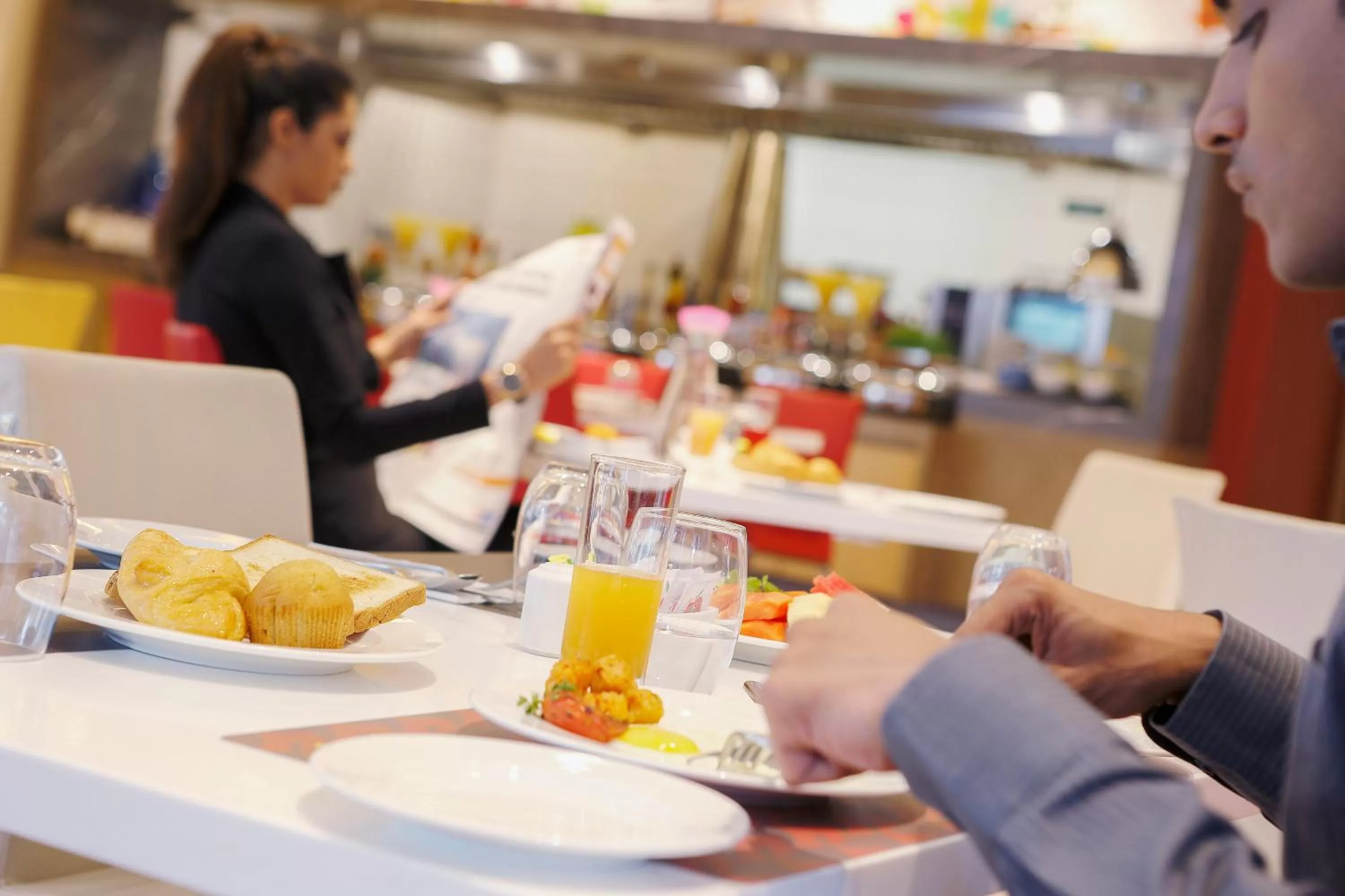 English/Irish breakfast in ibis Hyderabad Hitec City - An Accor Brand