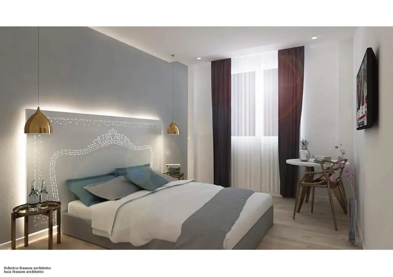 Bedroom, Bed in The Walt Madrid