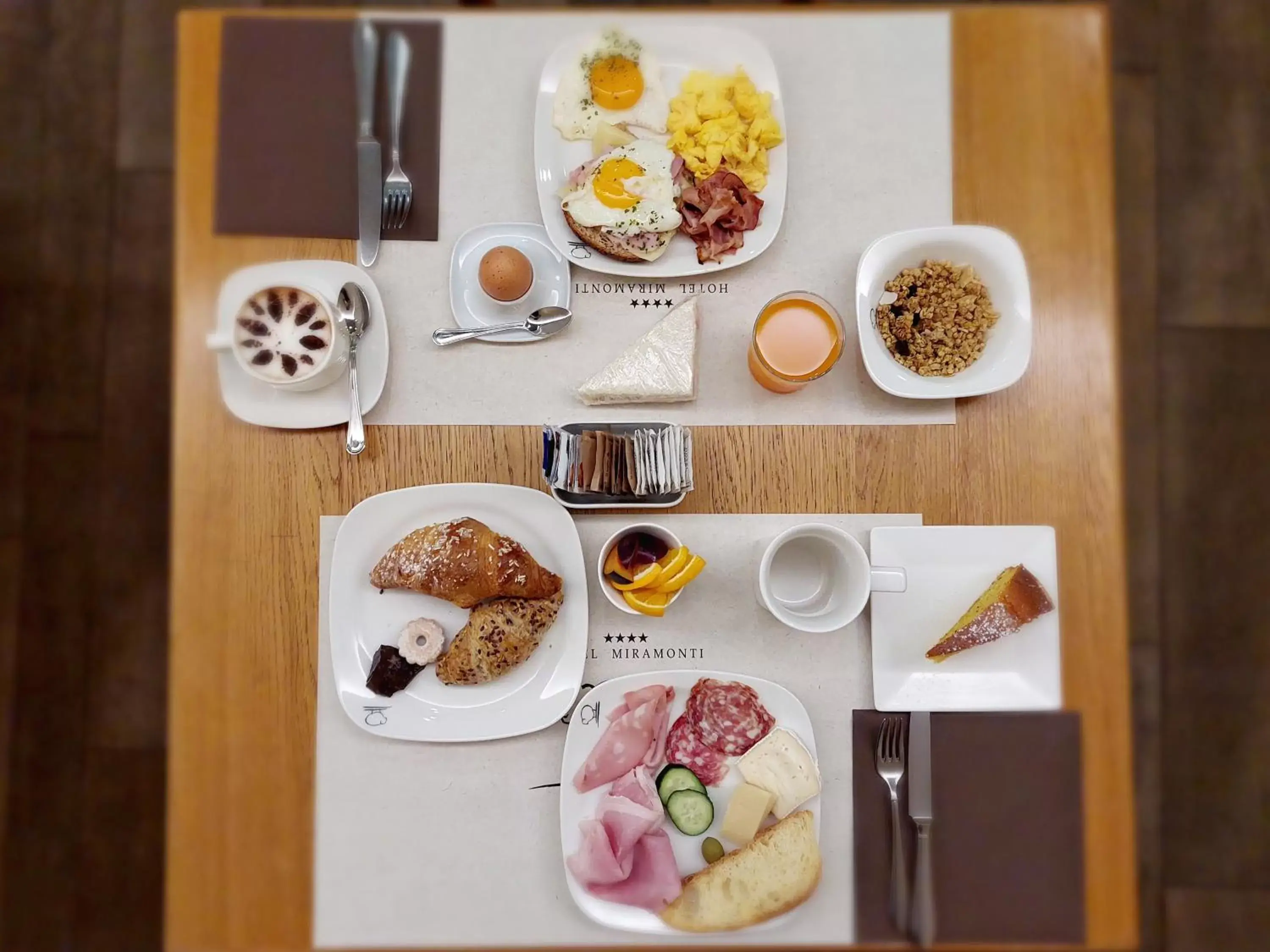 Buffet breakfast, Breakfast in Hotel Miramonti