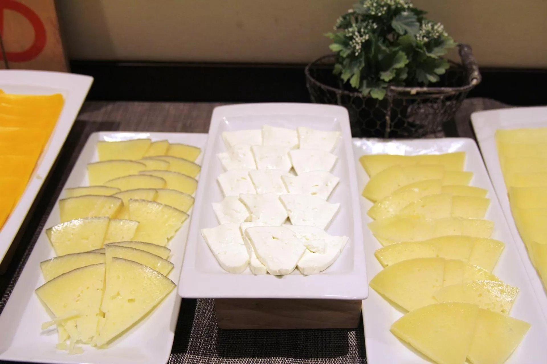 Food close-up in Hotel Conde Duque Bilbao