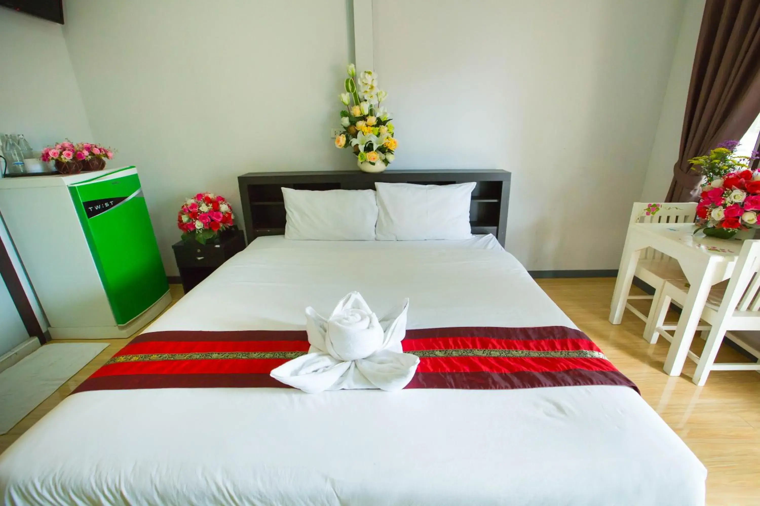 Bed in Prawdao Resort
