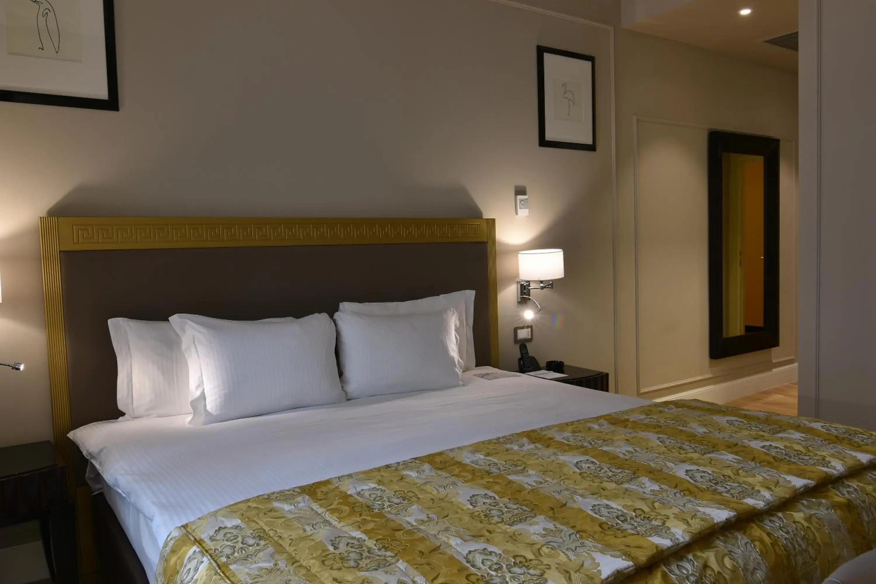 Bed in Grand Hotel Yerevan - Small Luxury Hotels of the World Bed in Grand Hotel Yerevan - Small Luxury Hotels of the World