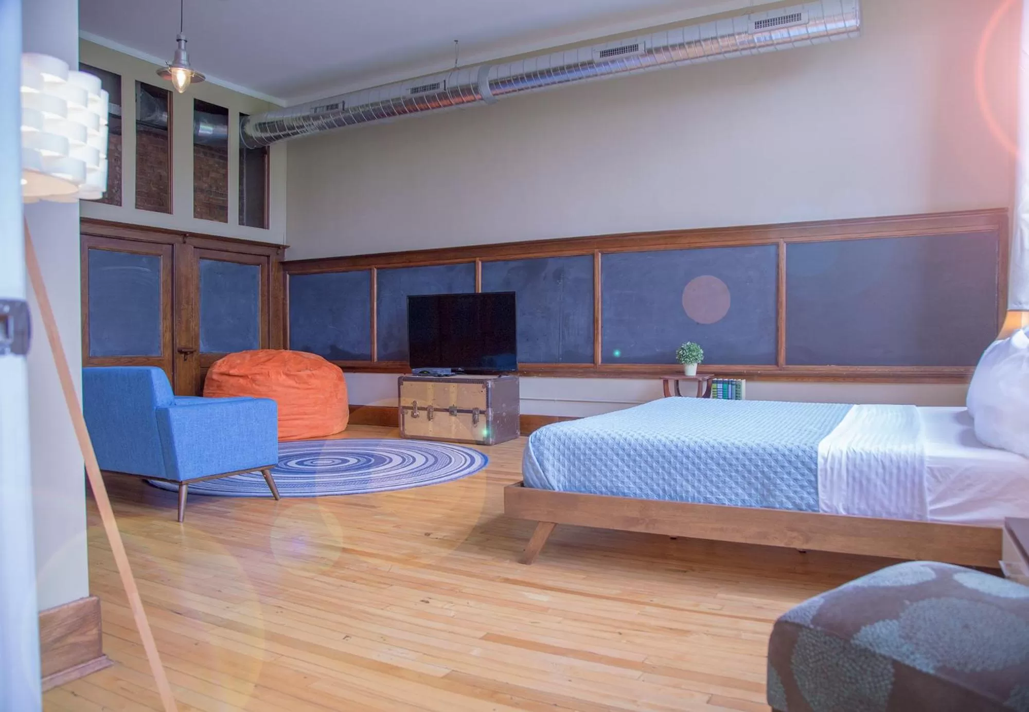 Bed in School 31 Lofts