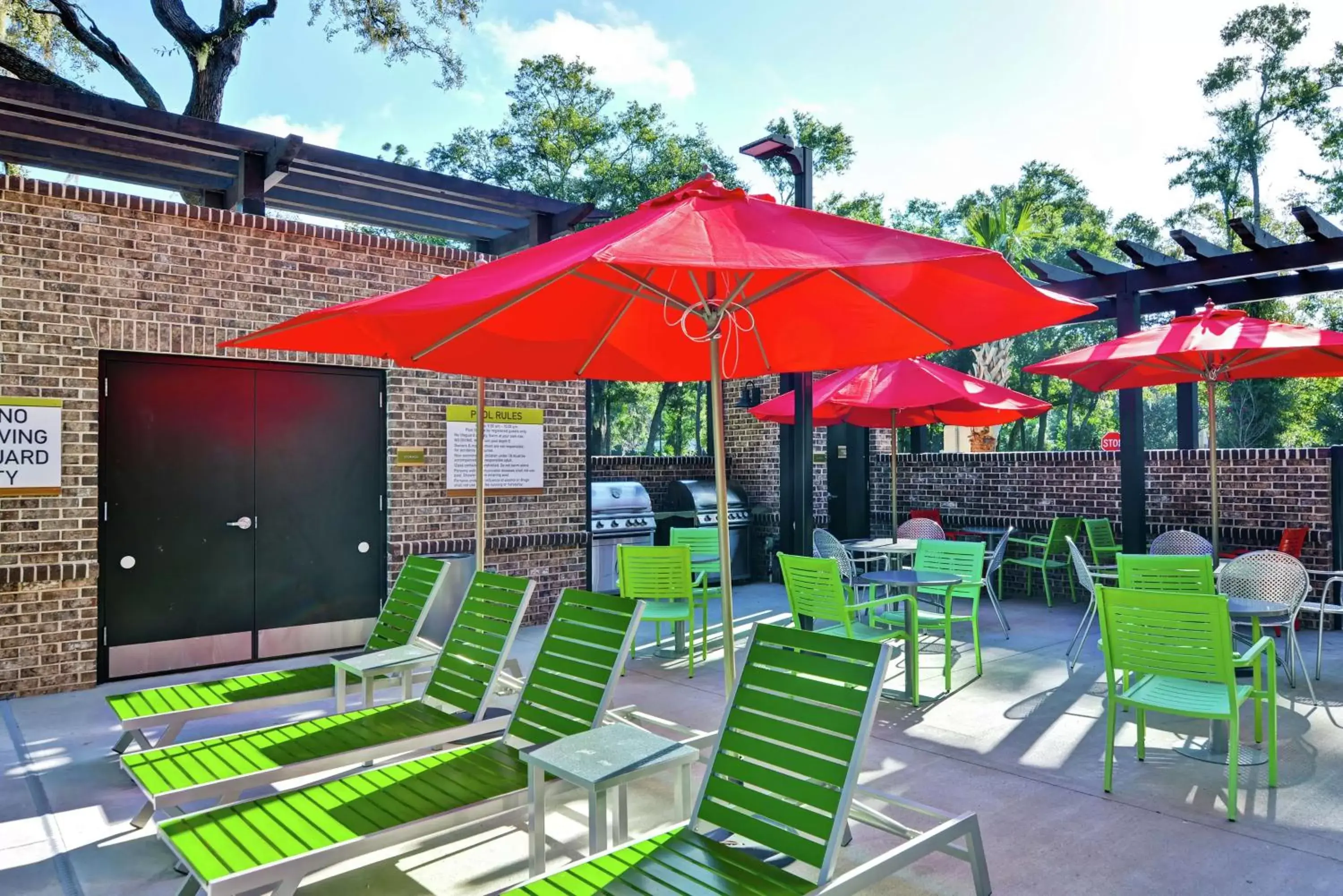 Pool view in Home2 Suites By Hilton Hilton Head Pool view in Home2 Suites By Hilton Hilton Head