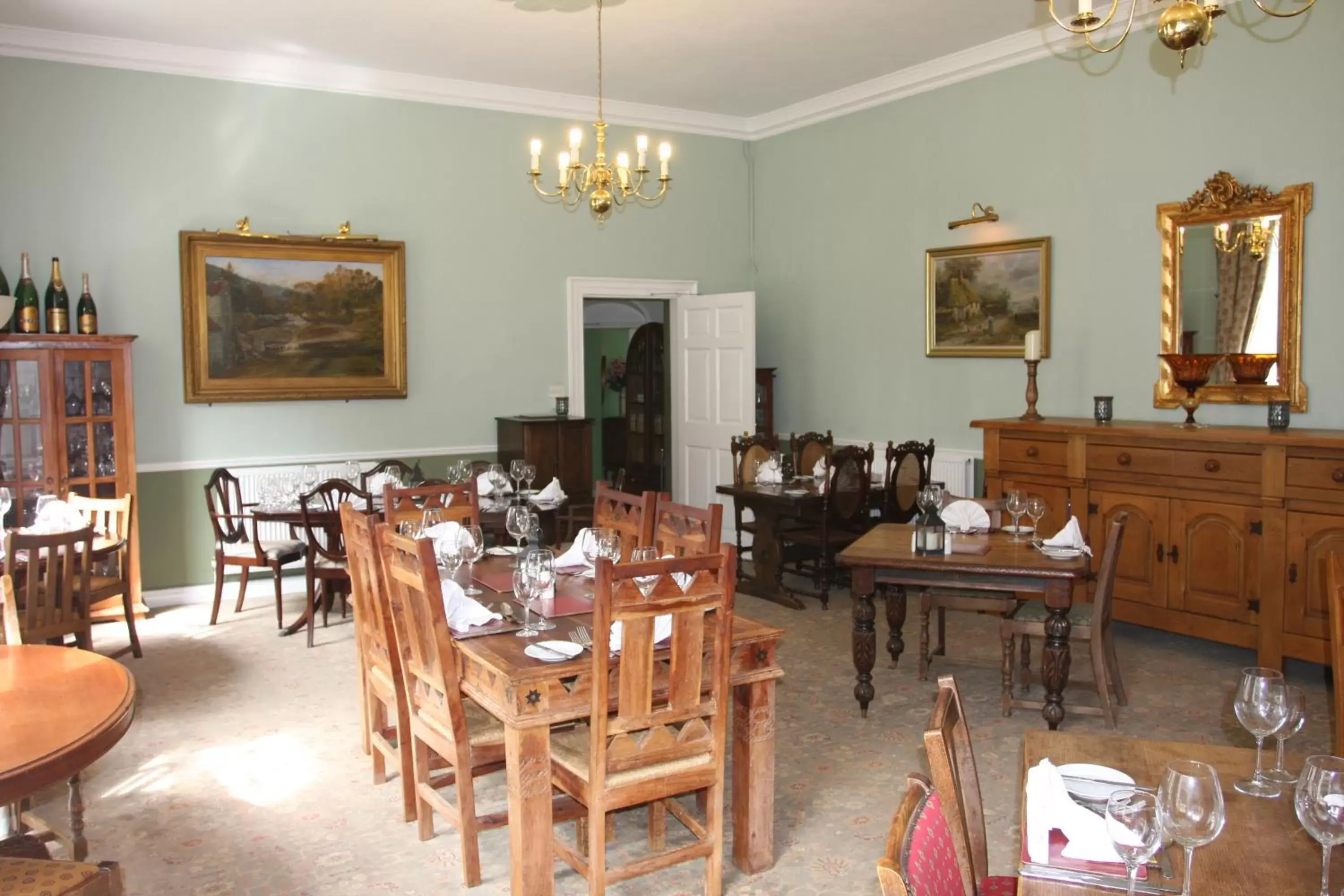 Dining area, Restaurant/Places to Eat in Wrangham House