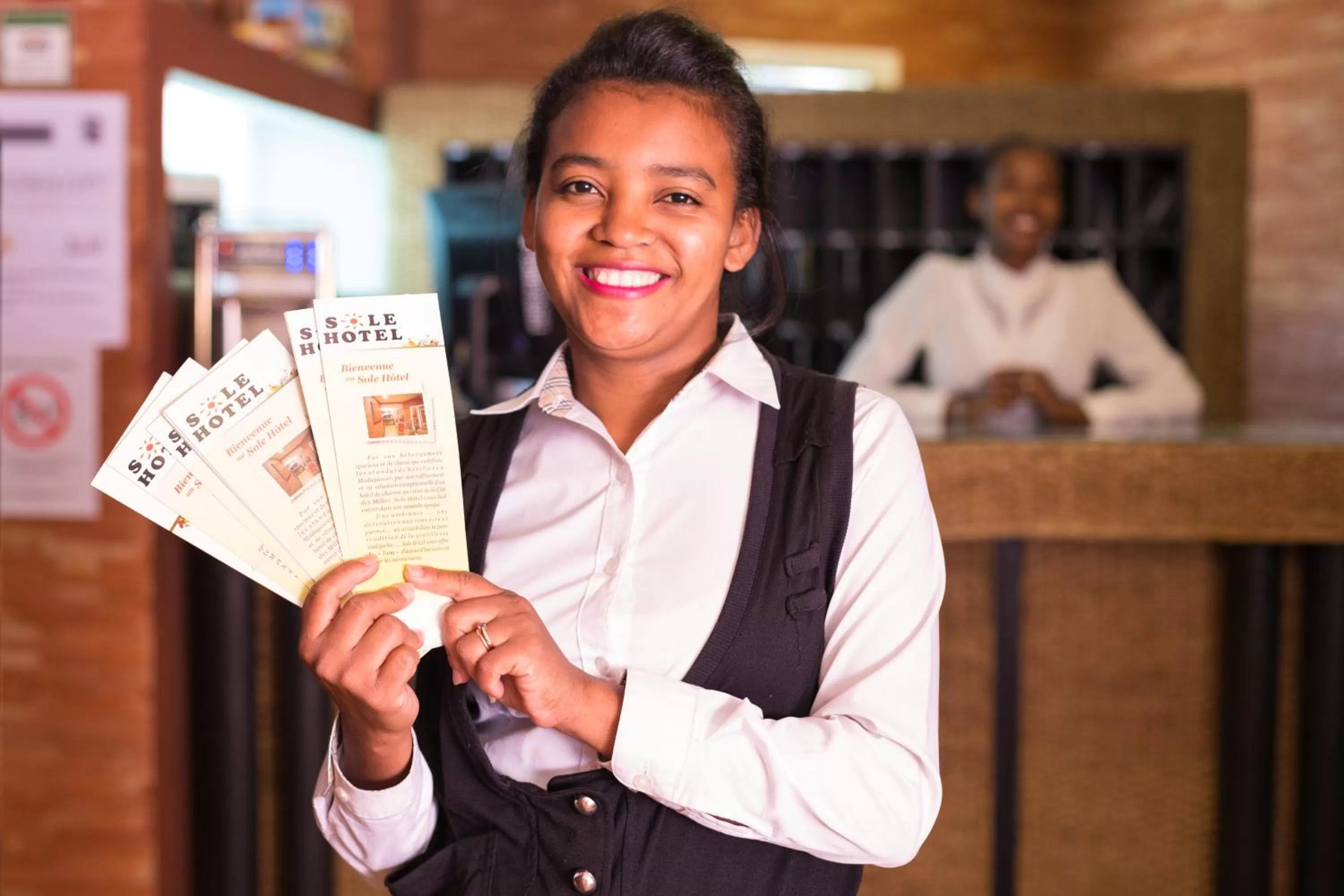 Lobby or reception in Sole Hotel