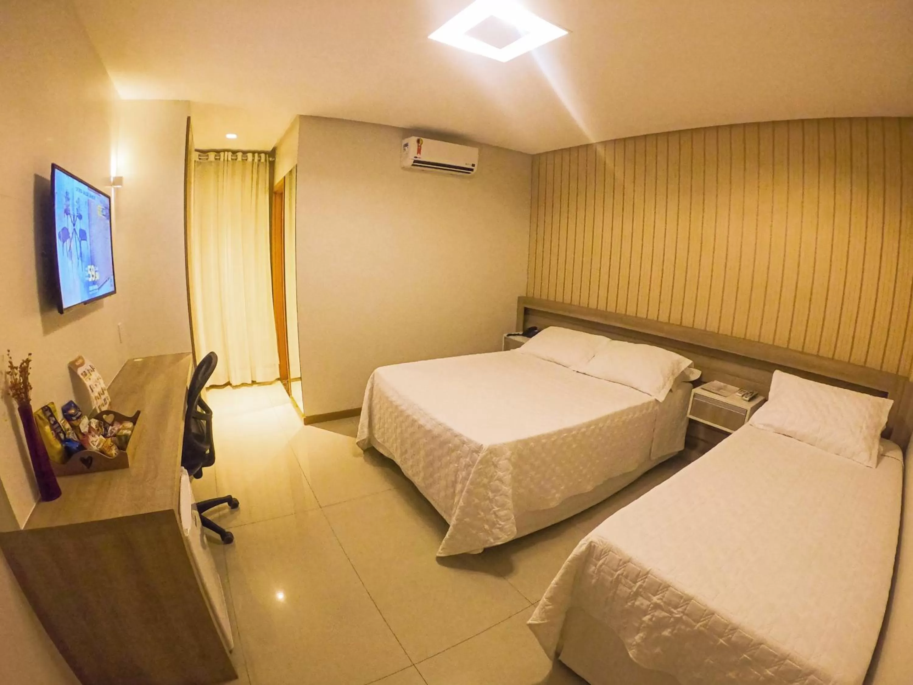 Bed in Hotel do Sertão