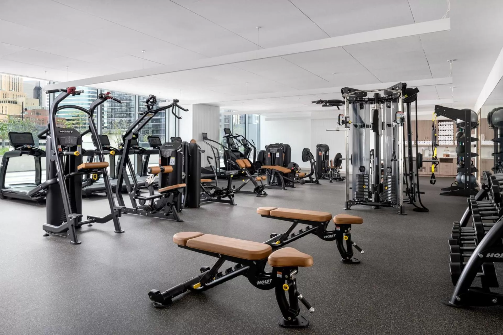 Fitness centre/facilities in Four Seasons Hotel Minneapolis