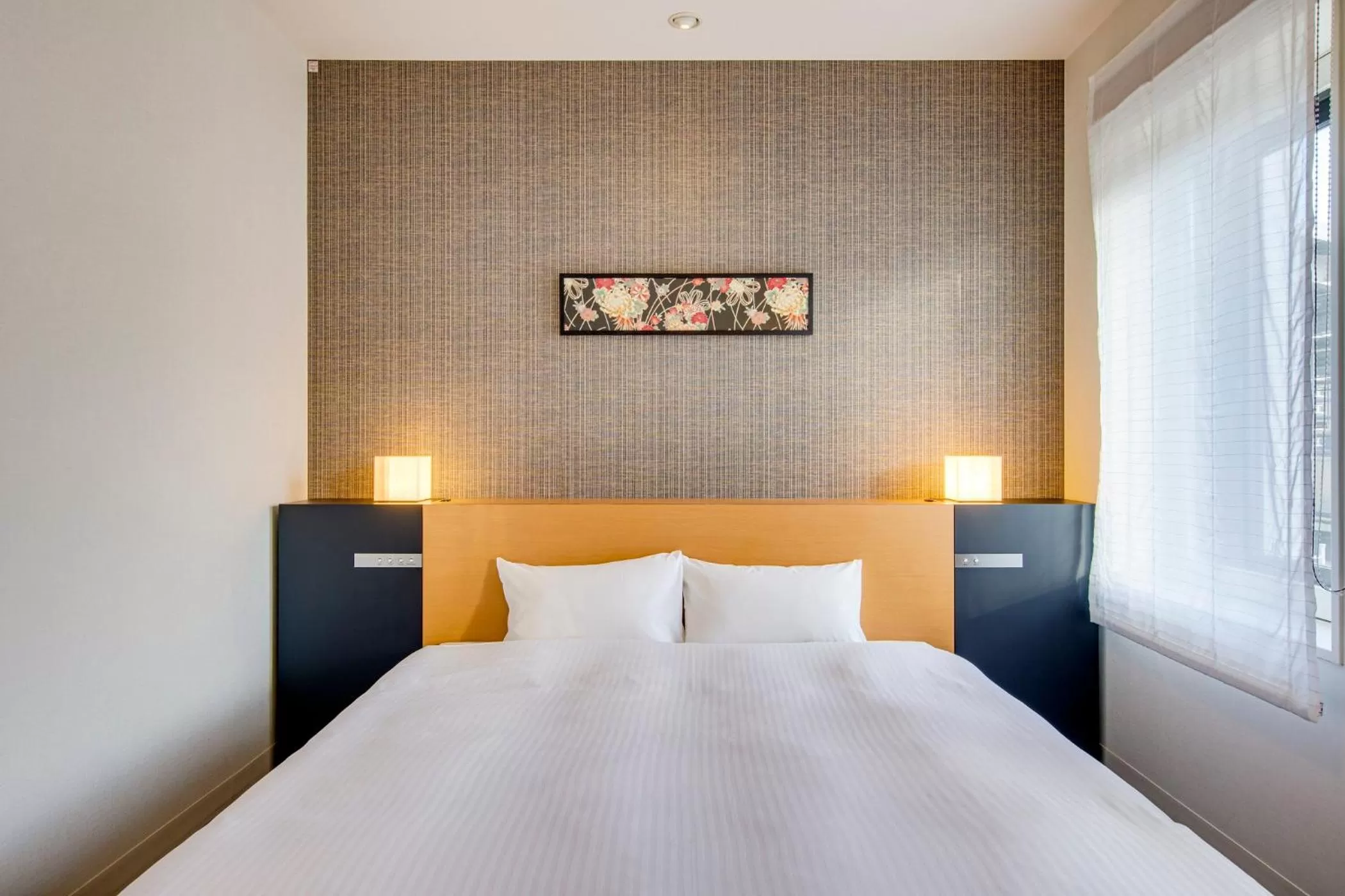 Bed in Miyako City Kintetsu Kyoto Station