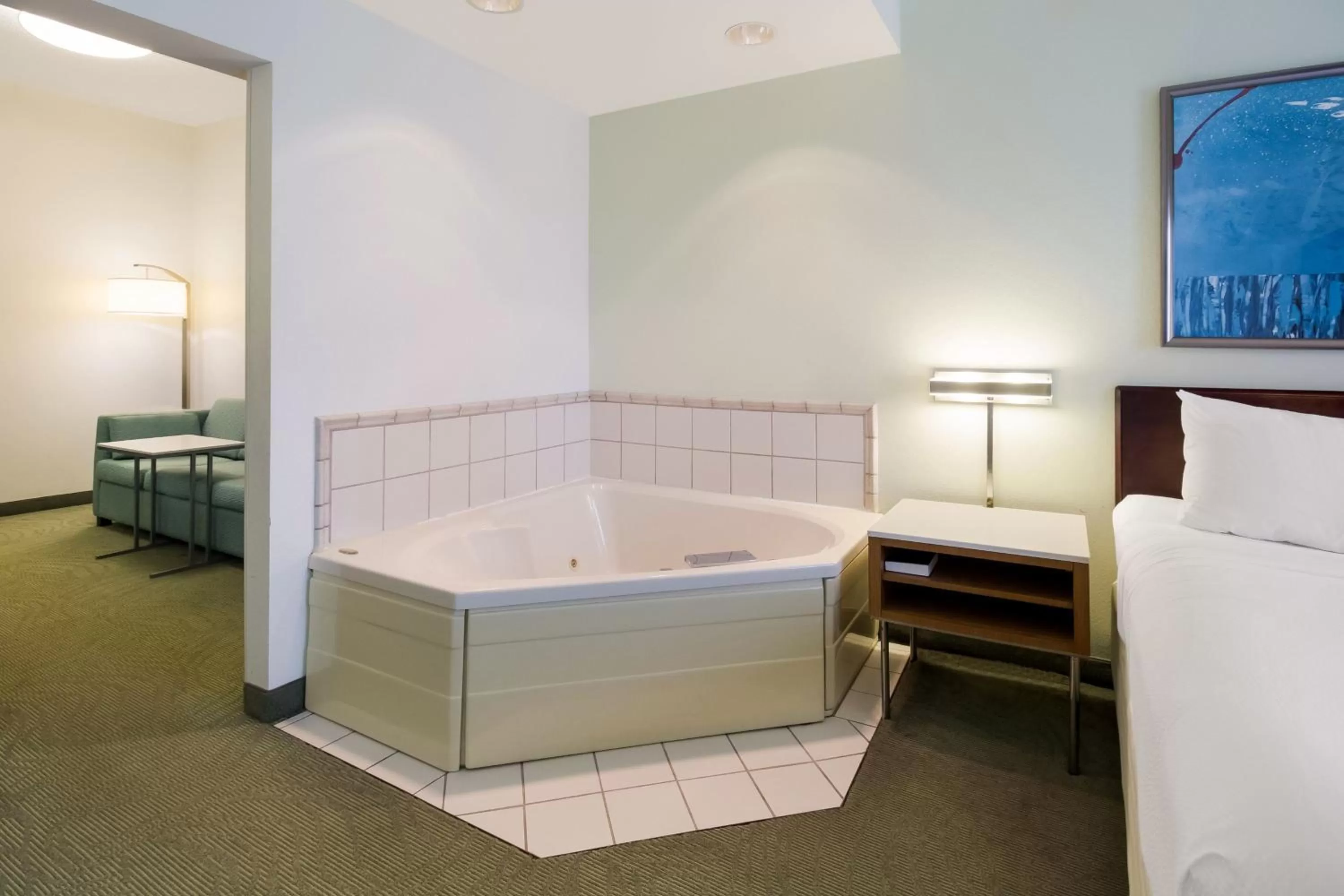 Bedroom, Bed in SpringHill Suites by Marriott Pittsburgh Washington